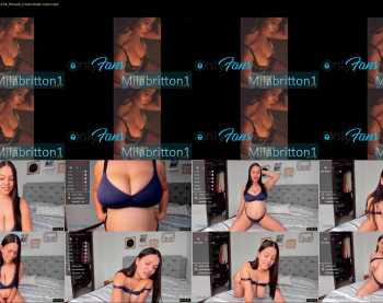 milabritton1 — 60 minute Chaturbate female cam show recording, 720p, Sep 28, 2021