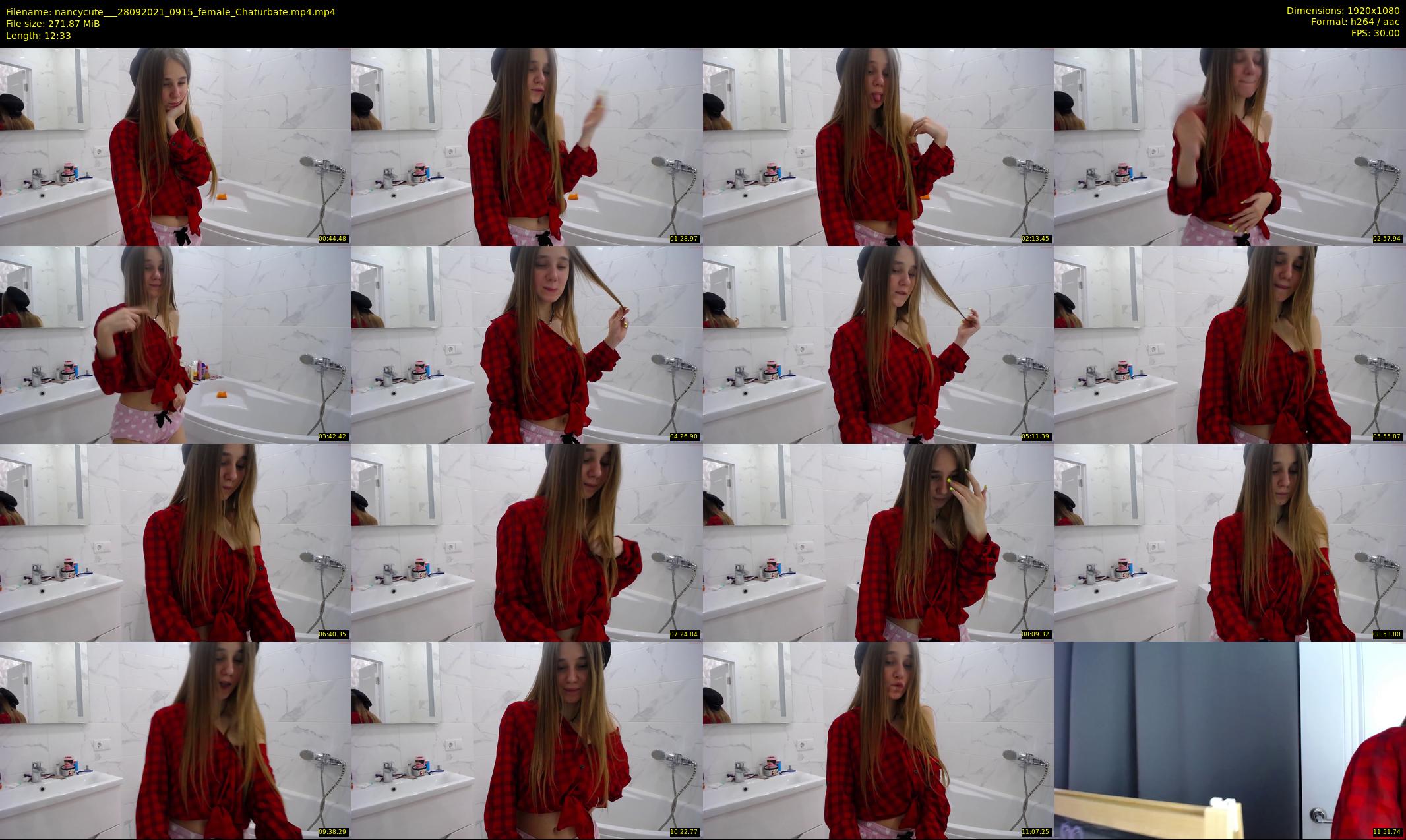 nancycute__ — 13 minute Chaturbate female cam show recording, 1080p, Sep 28, 2021