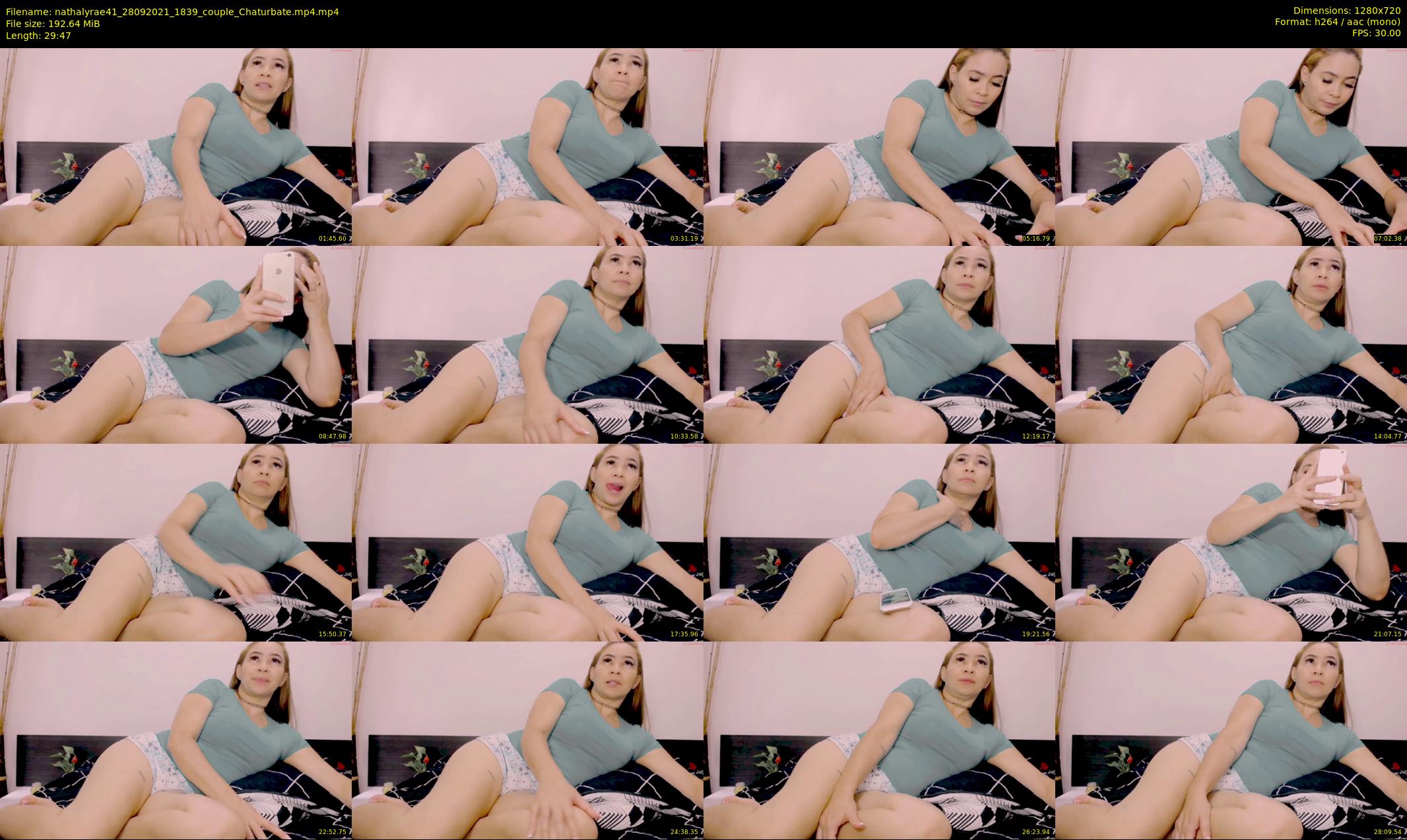 nathalyrae41 — 30 minute Chaturbate female cam show recording, 720p, Sep 28, 2021