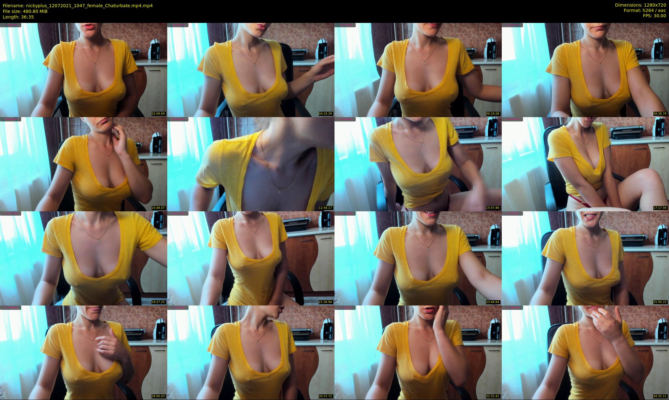 nickyplus — 37 minute Chaturbate couple cam show recording, 720p, Jul 12, 2021