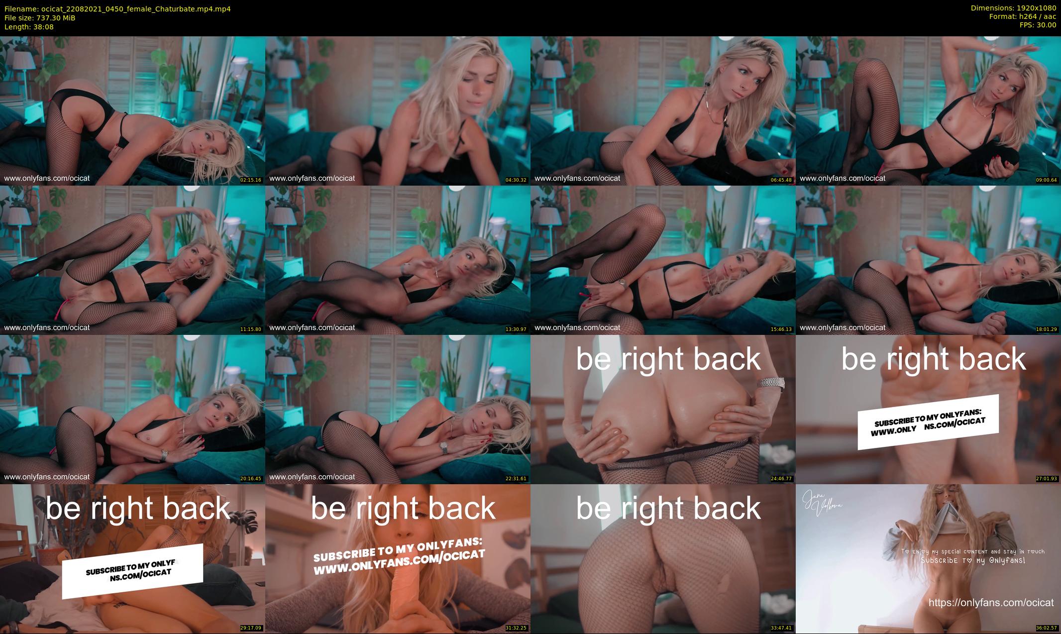 ocicat — 39 minute Chaturbate female cam show recording, 1080p, Aug 22, 2021