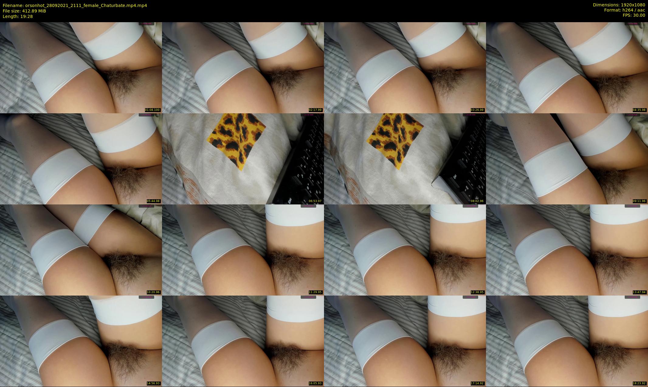 orsonhot — 20 minute Chaturbate female cam show recording, 1080p, Sep 28, 2021