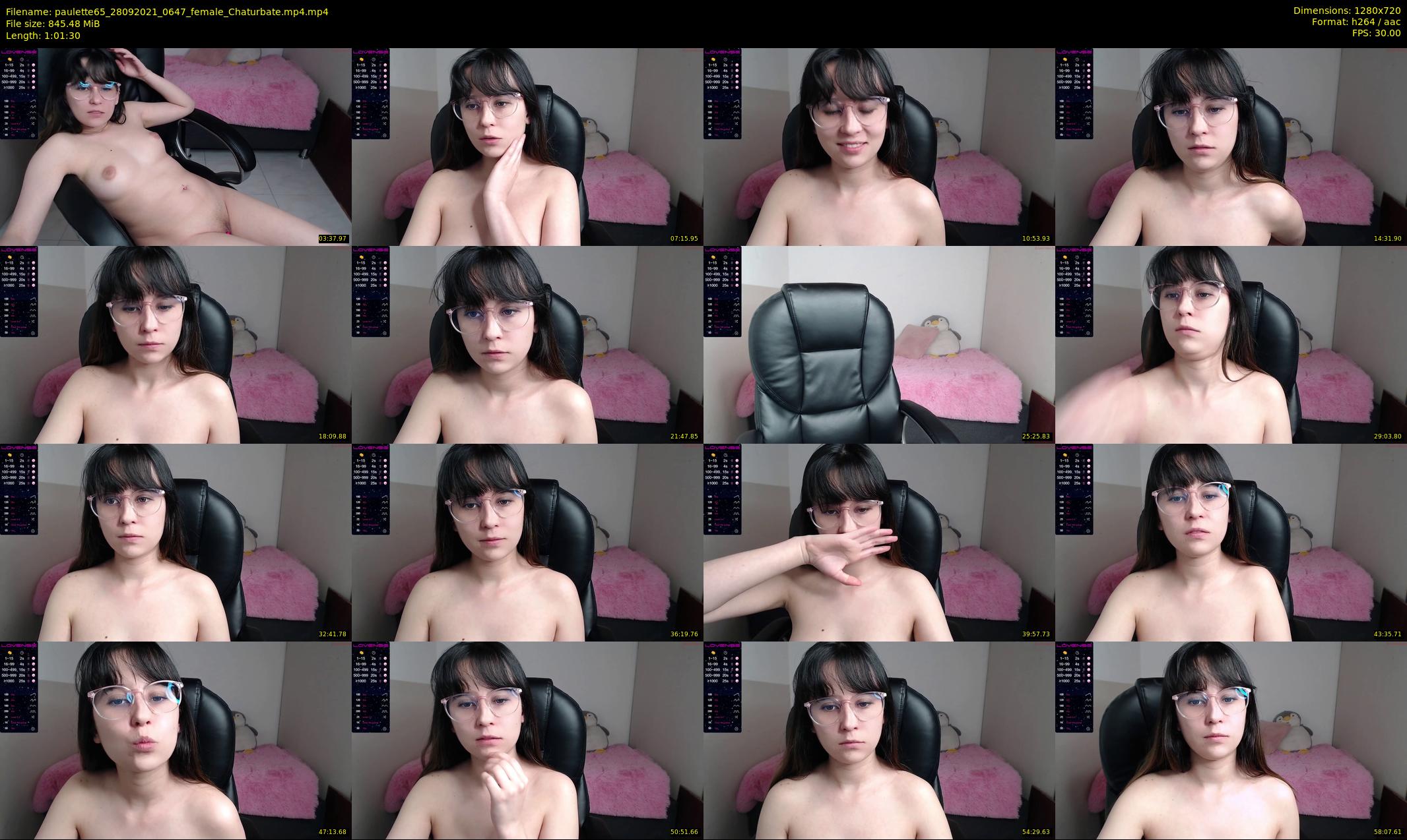 paulette65 — 62 minute Chaturbate female cam show recording, 720p, Sep 28, 2021