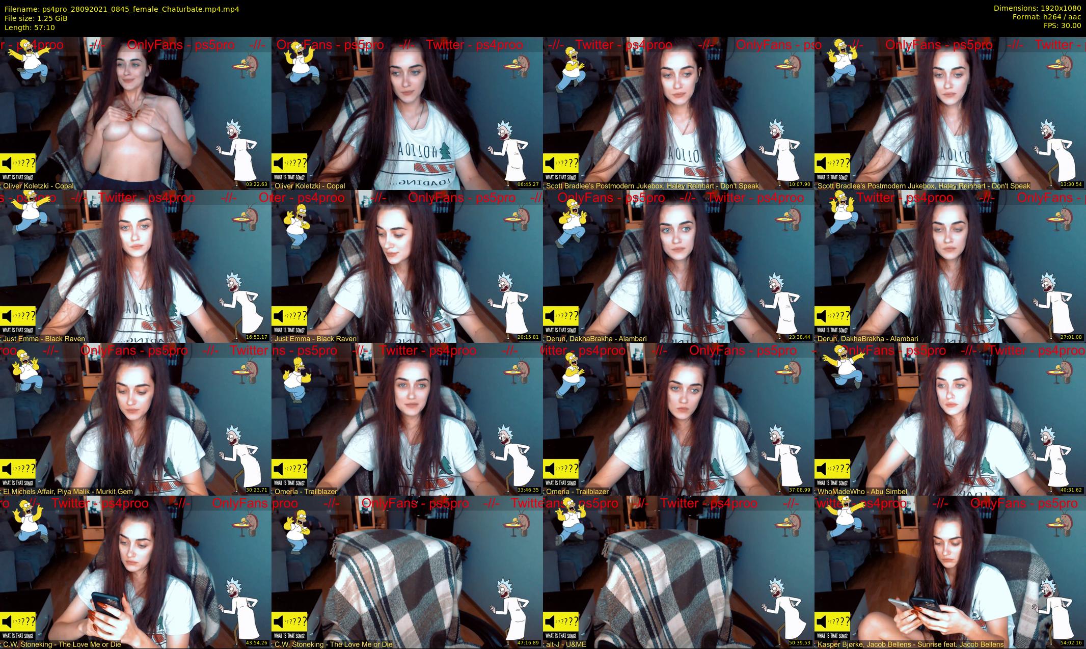 ps4pro — 58 minute Chaturbate female cam show recording, 1080p, Sep 28, 2021