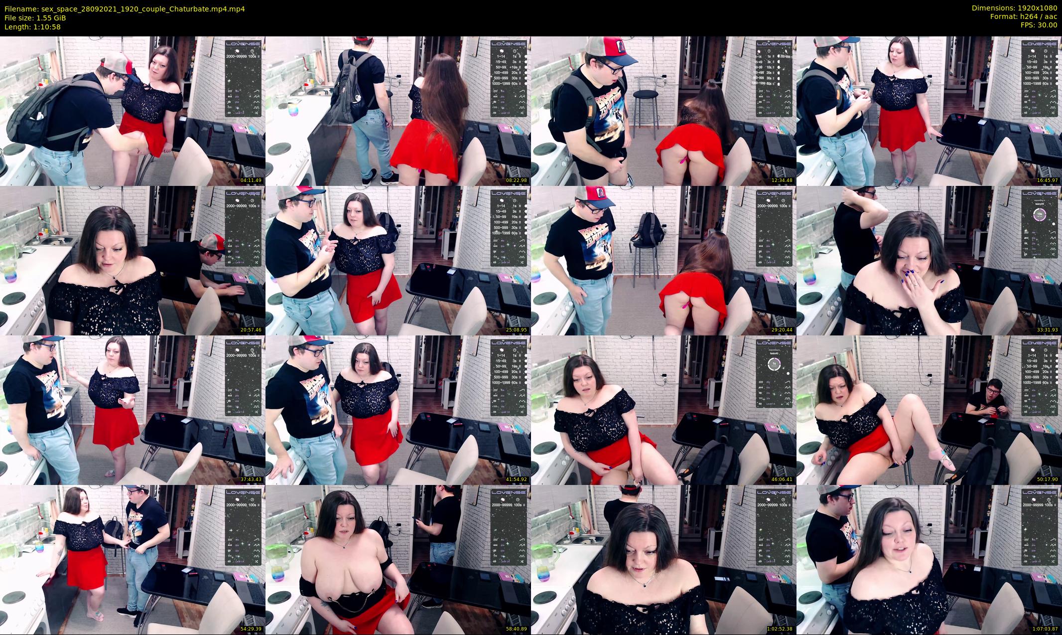 sex_space — 71 minute Chaturbate couple cam show recording, 1080p, Sep 28, 2021