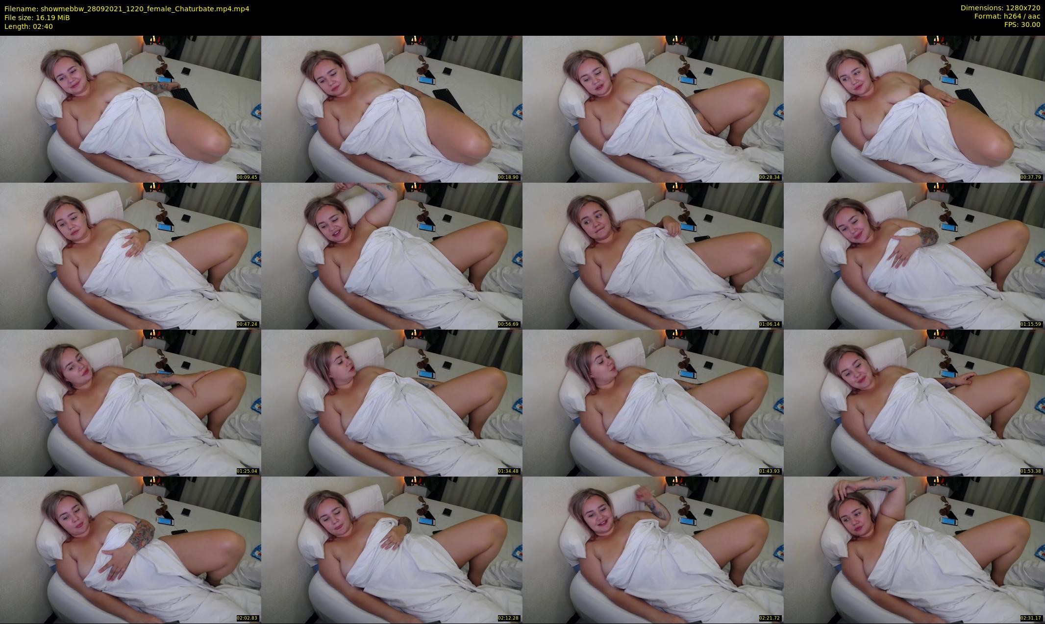 showmebbw — 3 minute Chaturbate female cam show recording, 720p, Sep 28, 2021