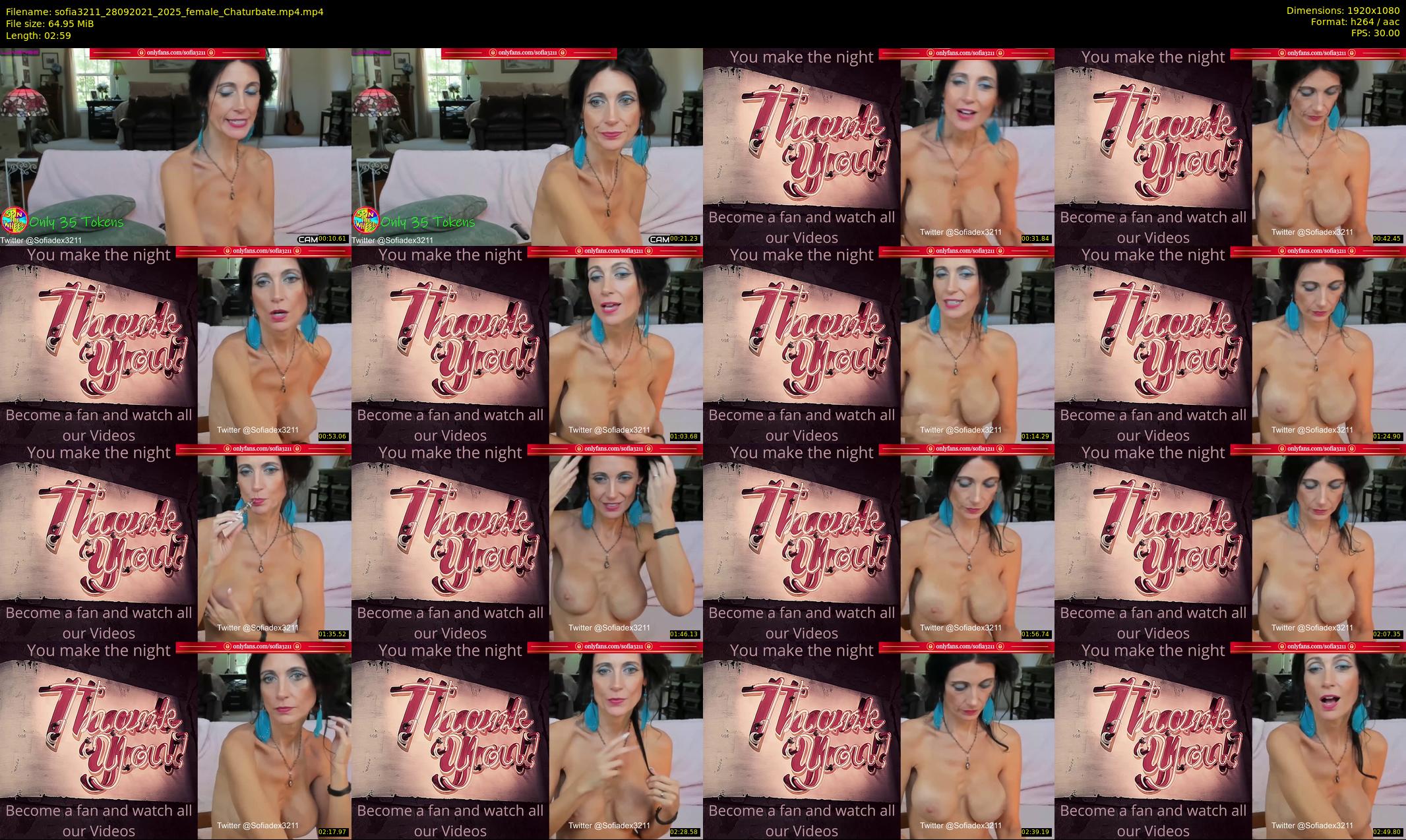 sofia3211 — 3 minute Chaturbate couple cam show recording, 1080p, Sep 28, 2021