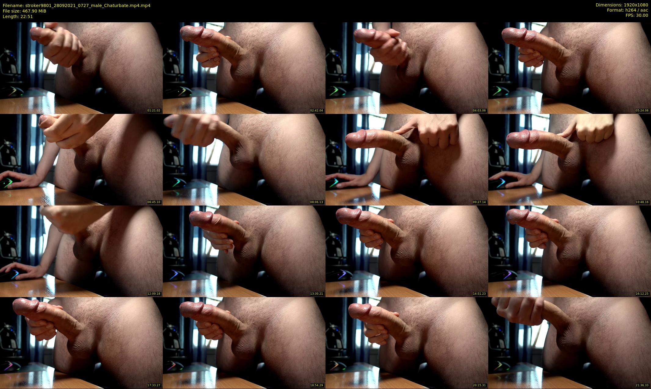 stroker9801 — 23 minute Chaturbate male cam show recording, 1080p, Sep 28, 2021