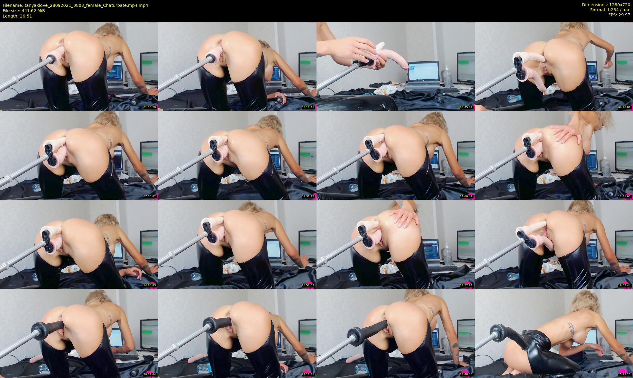 tanyaxlove — 27 minute Chaturbate female cam show recording, 720p, Sep 28, 2021