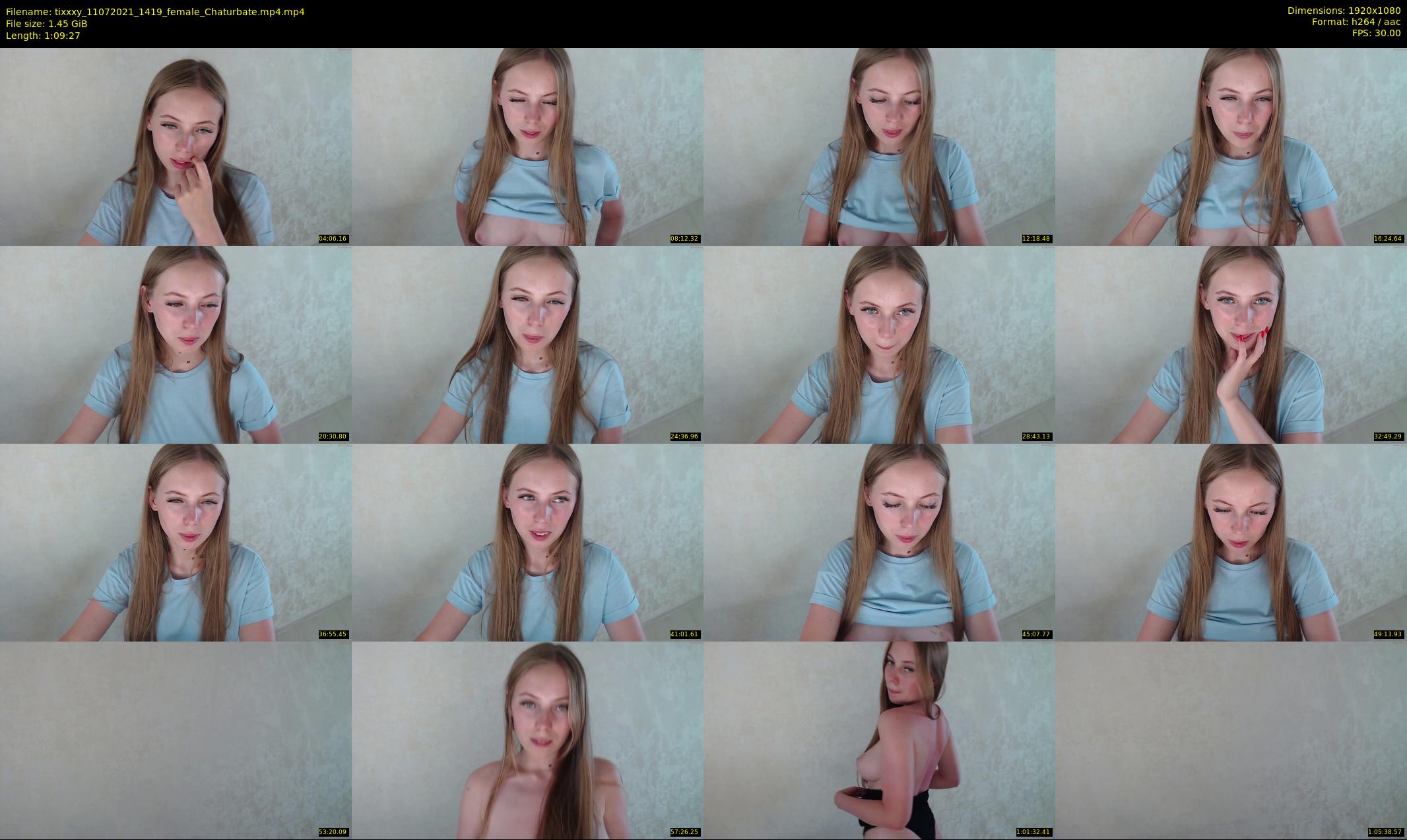 tixxxy — 70 minute Chaturbate female cam show recording, 1080p, Jul 11, 2021