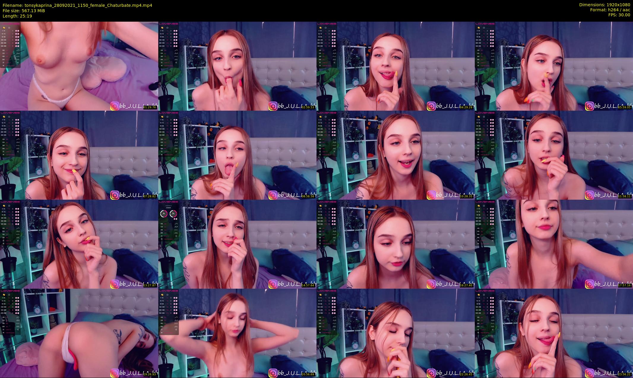 tonsykaprina — 26 minute Chaturbate couple cam show recording, 1080p, Sep 28, 2021