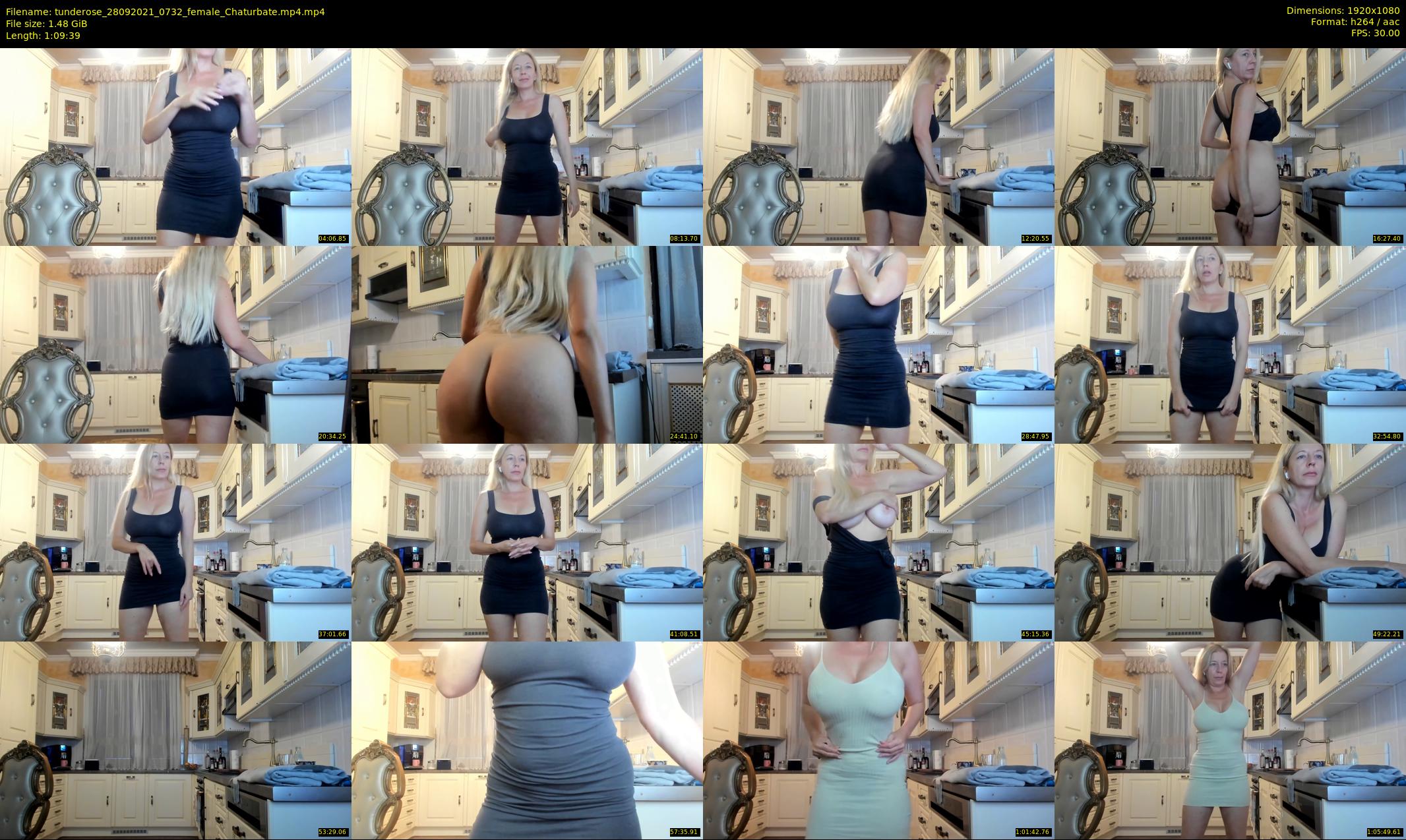 tunderose — 70 minute Chaturbate female cam show recording, 1080p, Sep 28, 2021