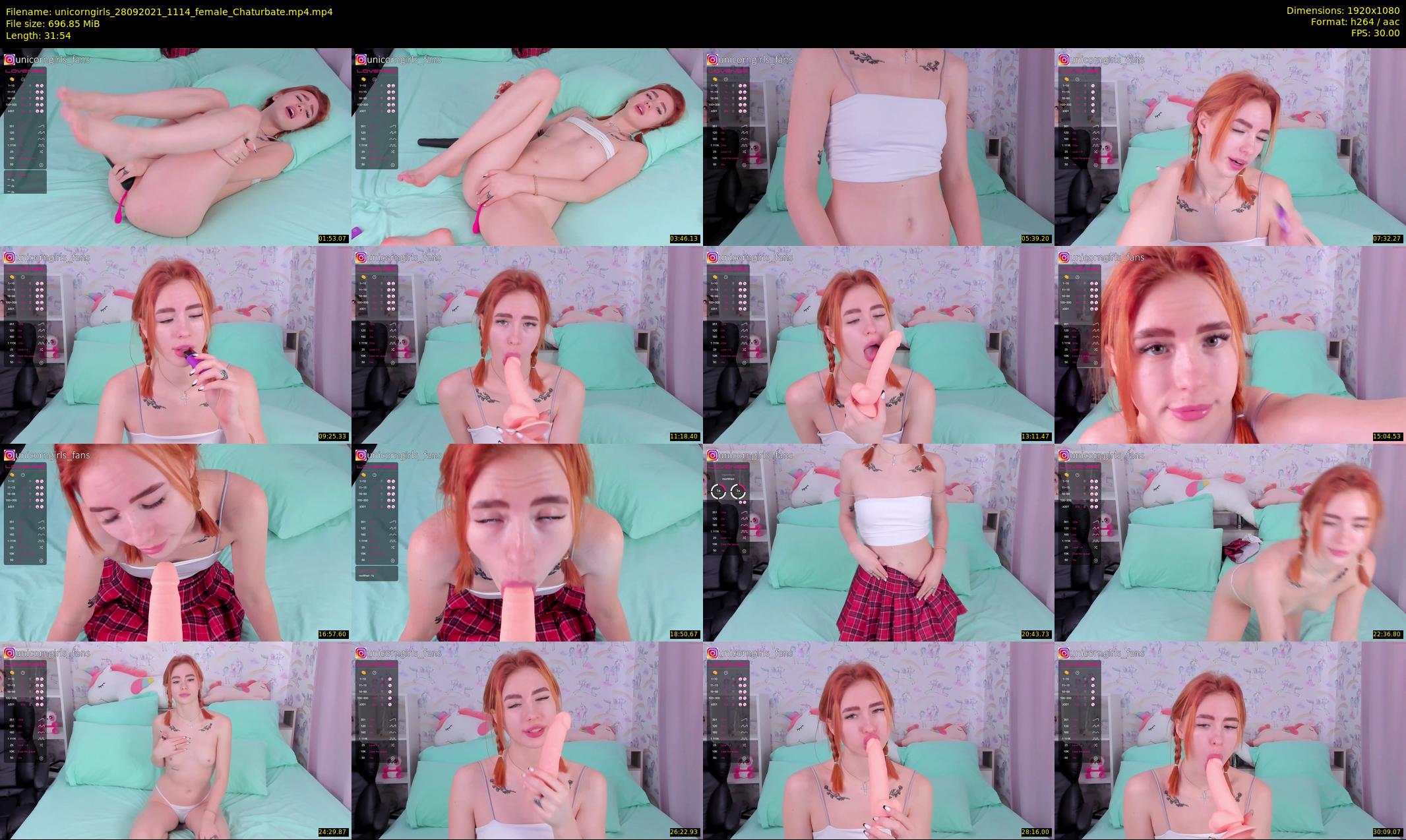 unicorngirls — 32 minute Chaturbate couple cam show recording, 1080p, Sep 28, 2021