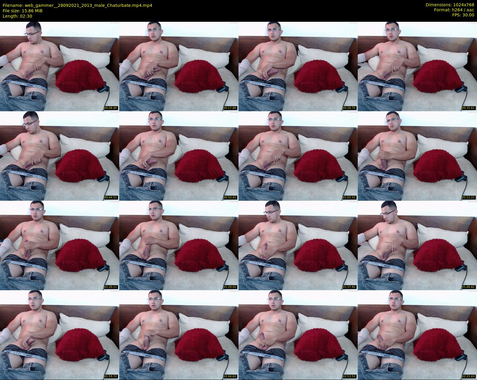 web_gammer_ — 3 minute Chaturbate male cam show recording, 720p, Sep 28, 2021