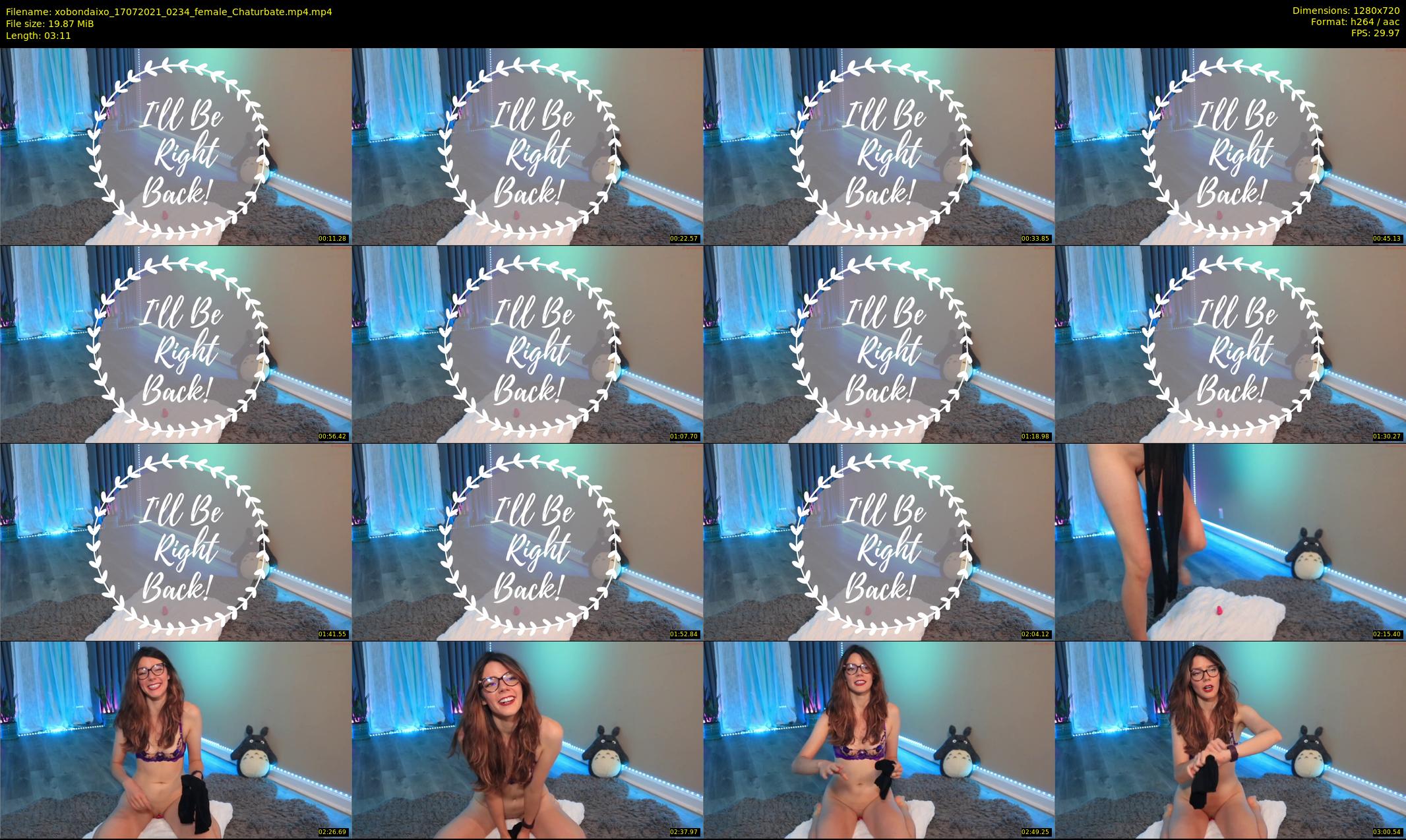 xobondaixo — 4 minute Chaturbate couple cam show recording, 720p, Jul 17, 2021