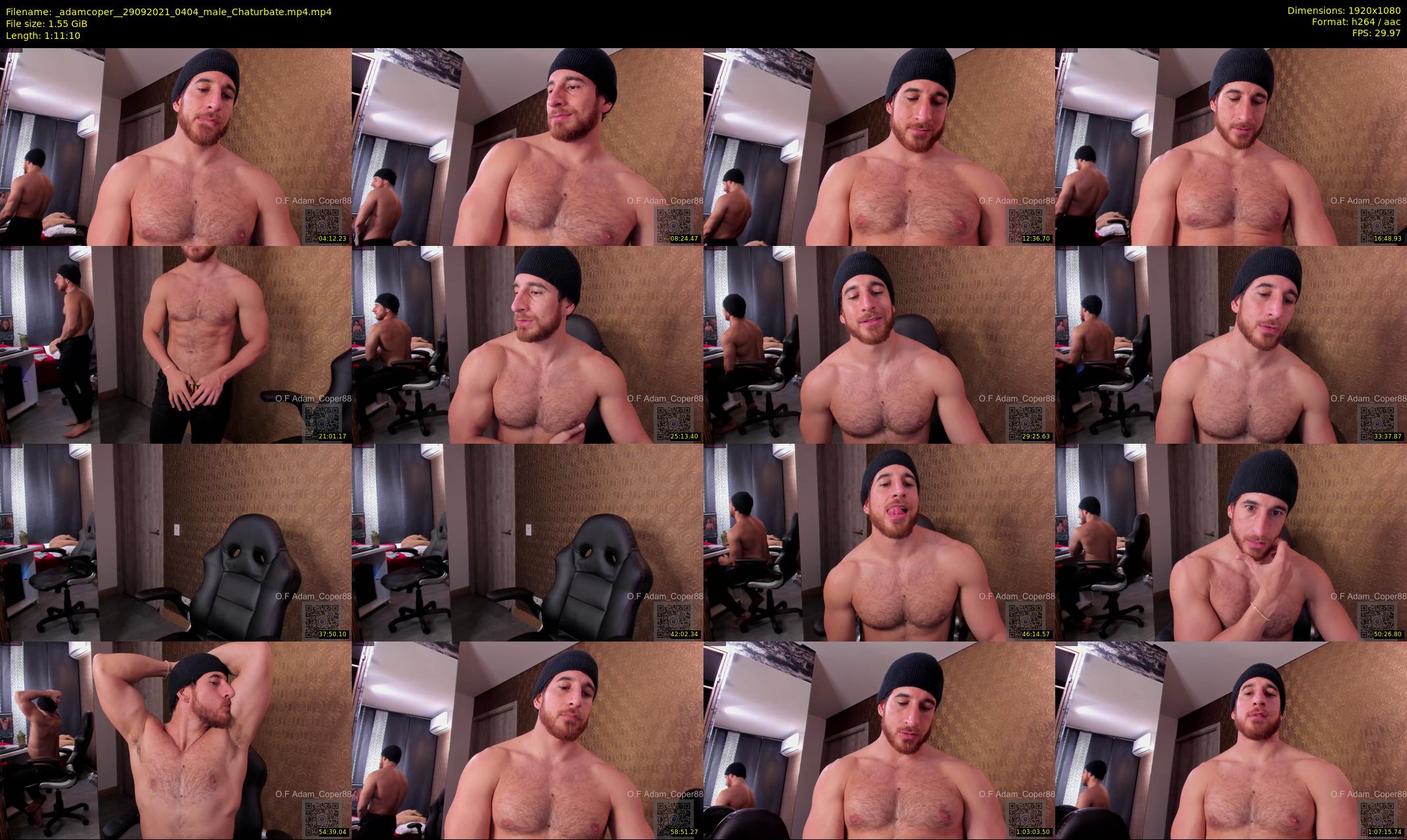 _adamcoper_ — 72 minute Chaturbate male cam show recording, 1080p, Sep 29, 2021