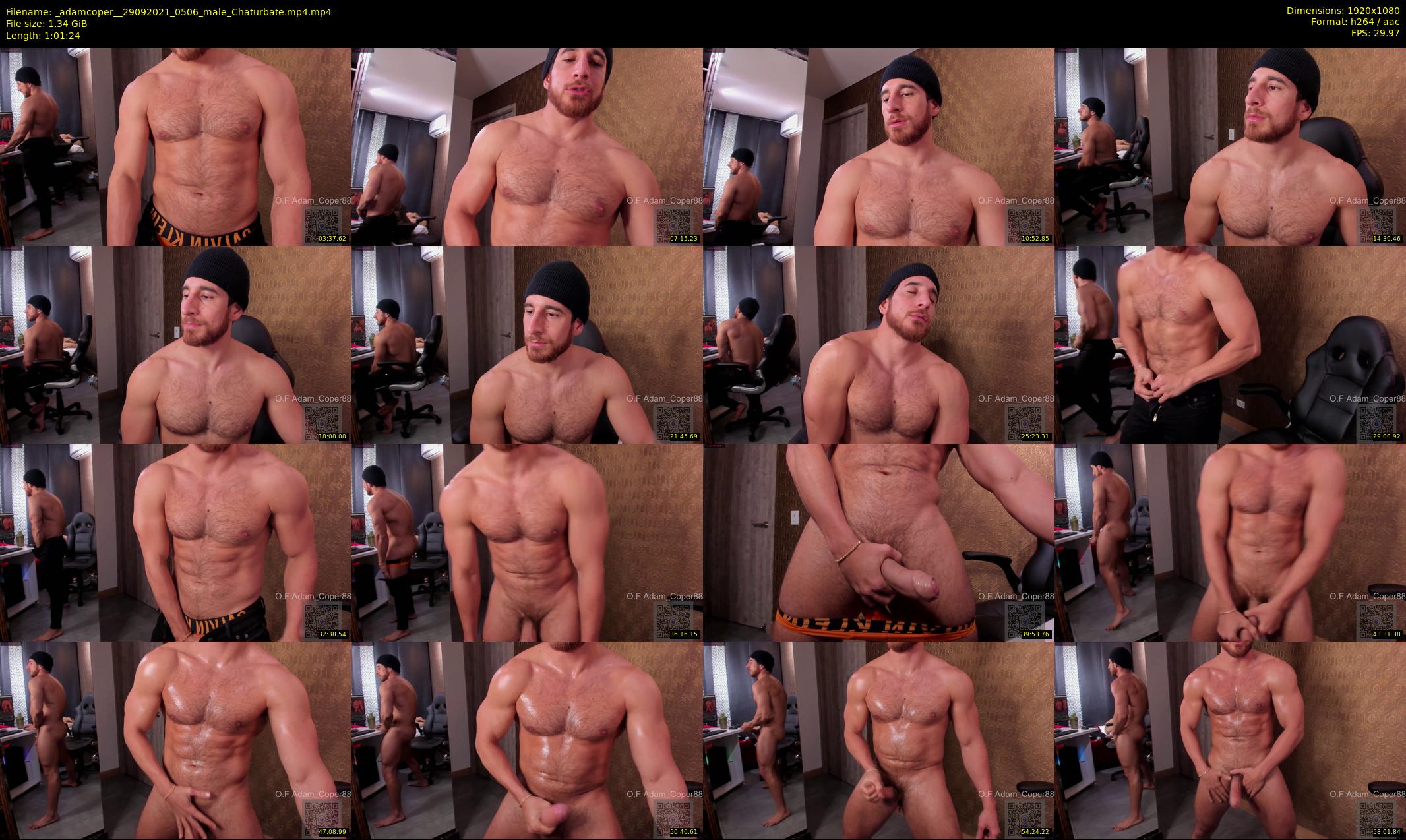 _adamcoper_ — 62 minute Chaturbate male cam show recording, 1080p, Sep 29, 2021