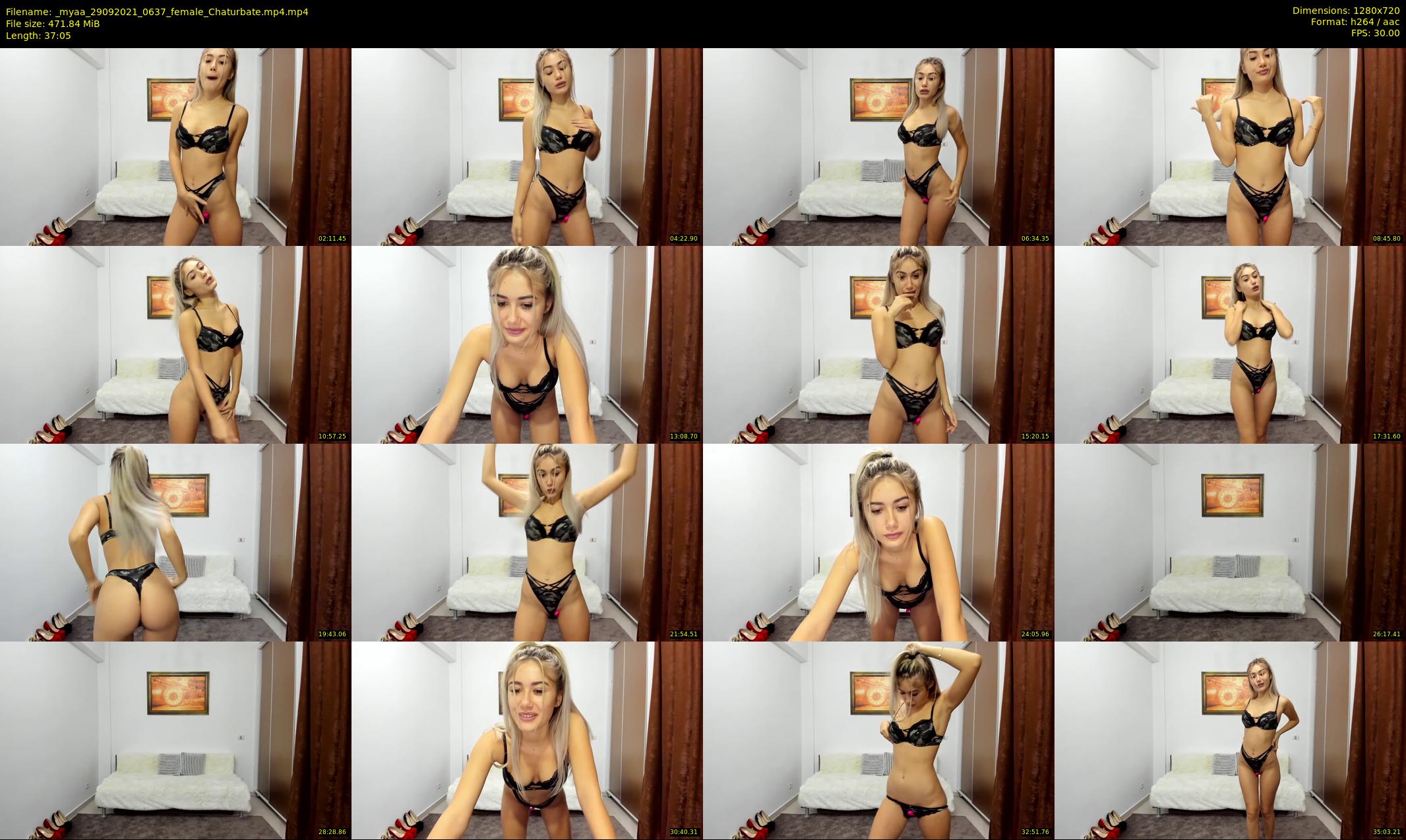 _myaa — 38 minute Chaturbate female cam show recording, 720p, Sep 29, 2021