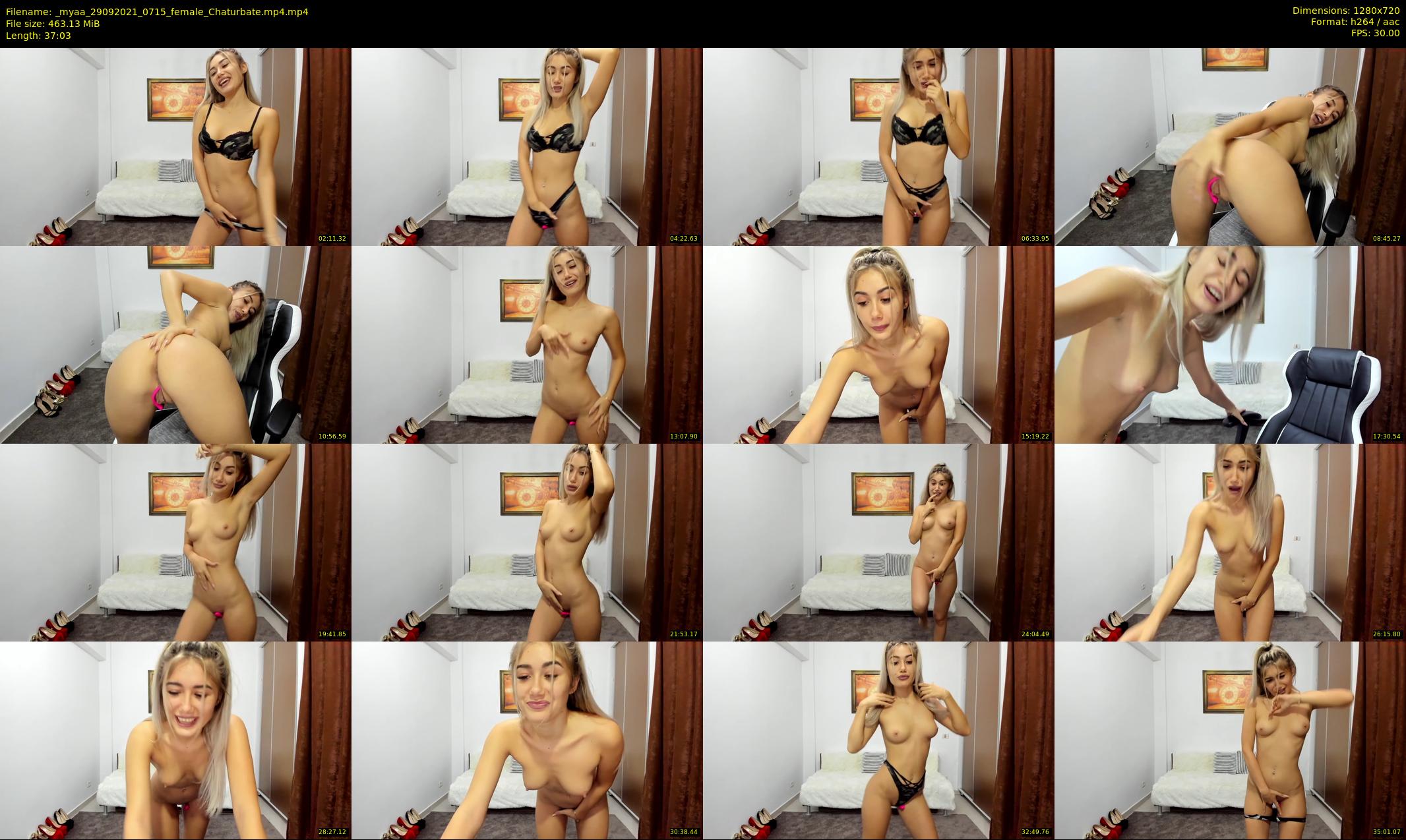 _myaa — 38 minute Chaturbate female cam show recording, 720p, Sep 29, 2021