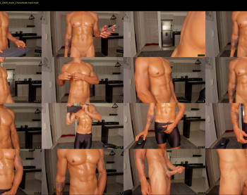 aaronmagnum — 45 minute Chaturbate male cam show recording, 720p, Sep 29, 2021