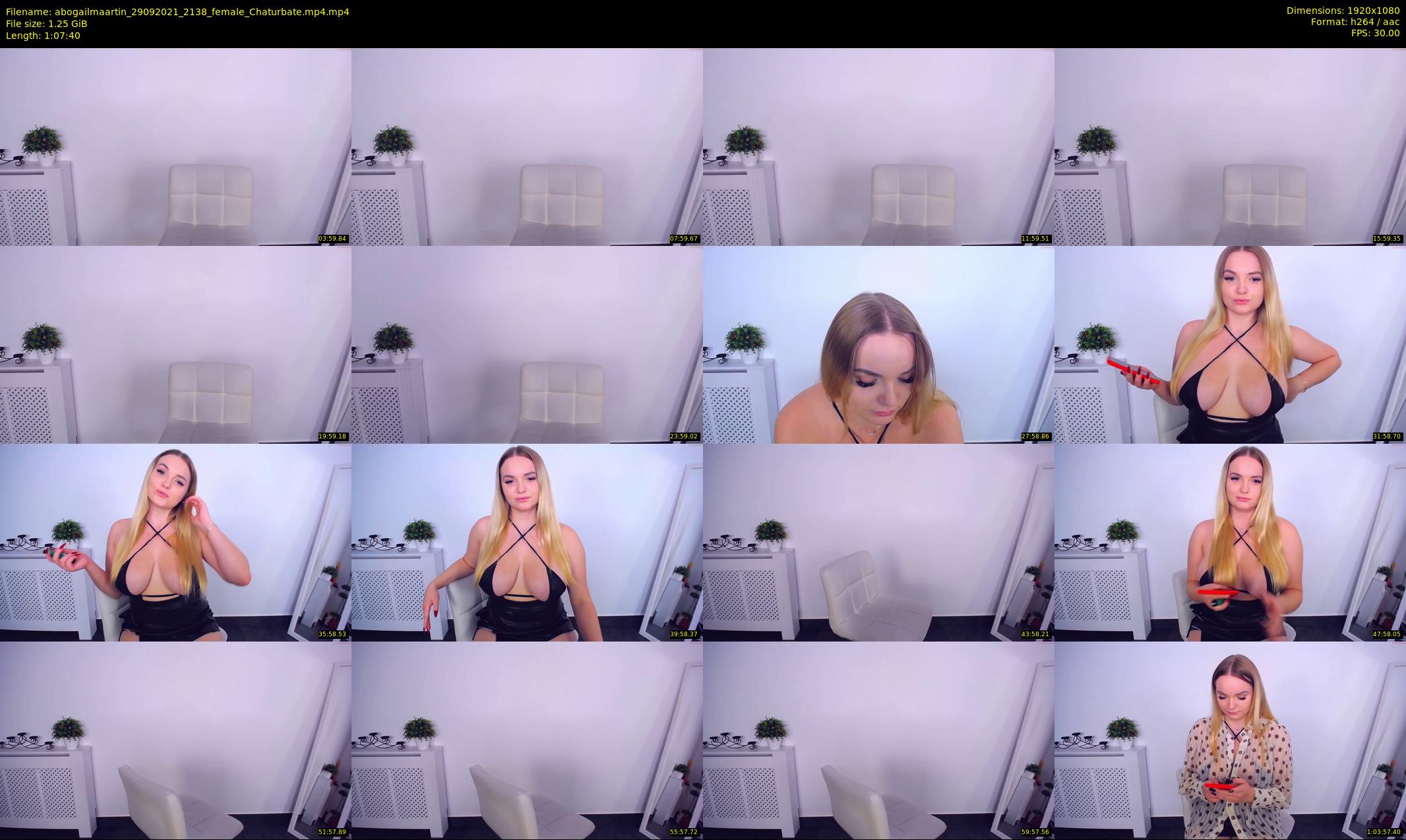abogailmaartin — 68 minute Chaturbate female cam show recording, 1080p, Sep 29, 2021