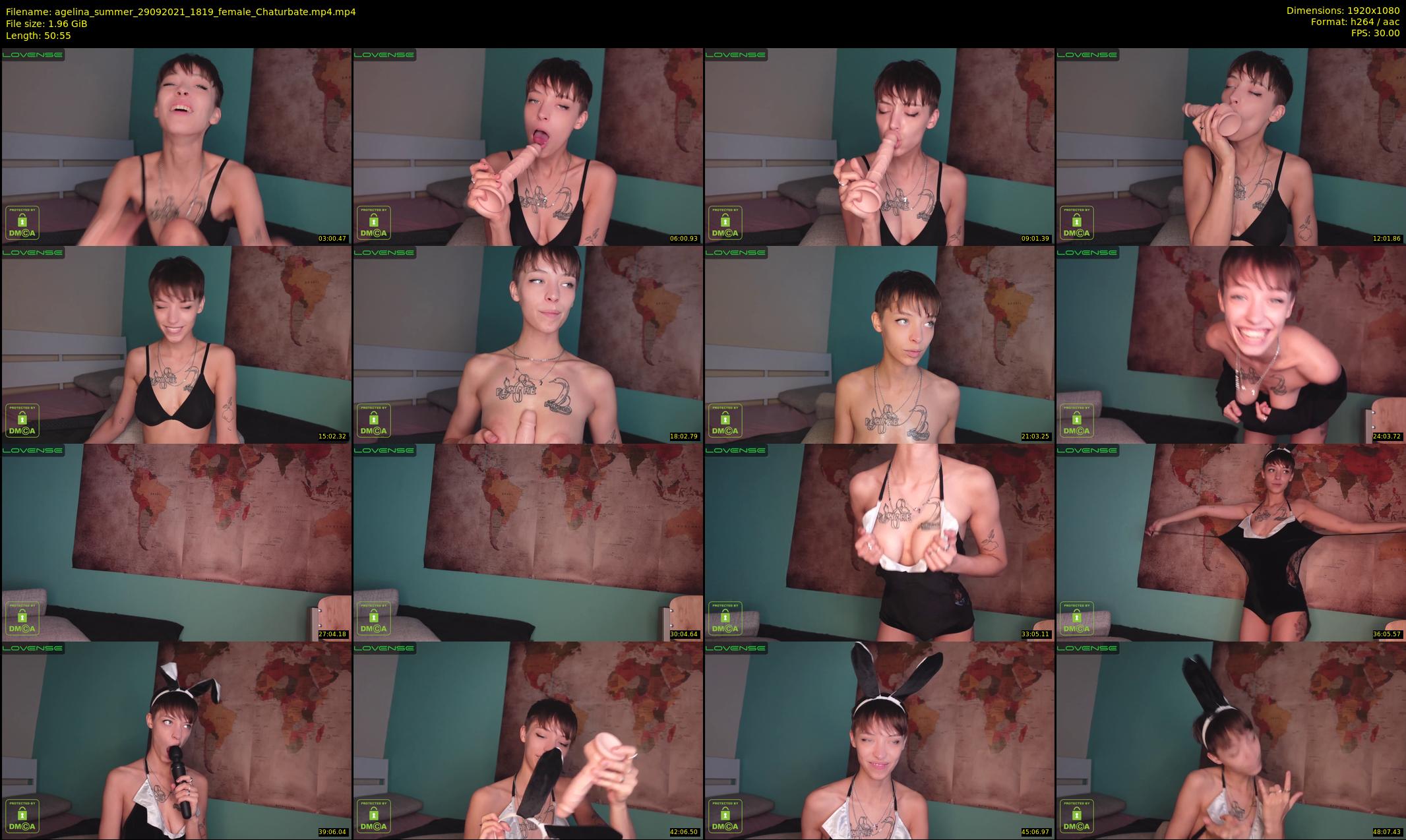 agelina_summer — 51 minute Chaturbate female cam show recording, 1080p, Sep 29, 2021