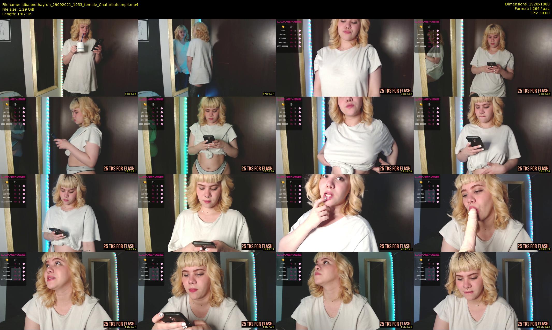 albaandthayron — 68 minute Chaturbate couple cam show recording, 1080p, Sep 29, 2021