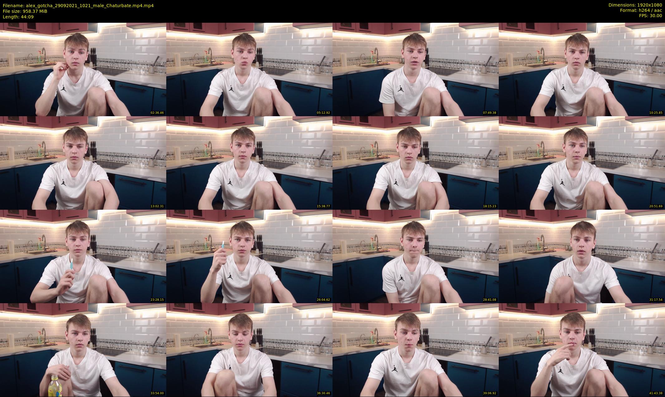 alex_gotcha — 45 minute Chaturbate male cam show recording, 1080p, Sep 29, 2021