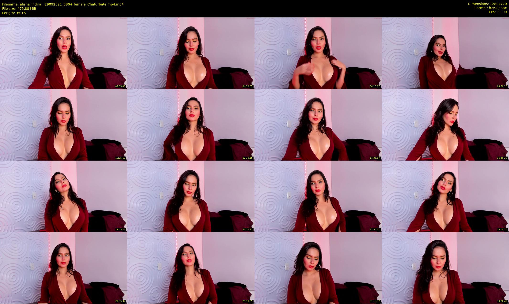 alisha_indira_ — 36 minute Chaturbate female cam show recording, 720p, Sep 29, 2021