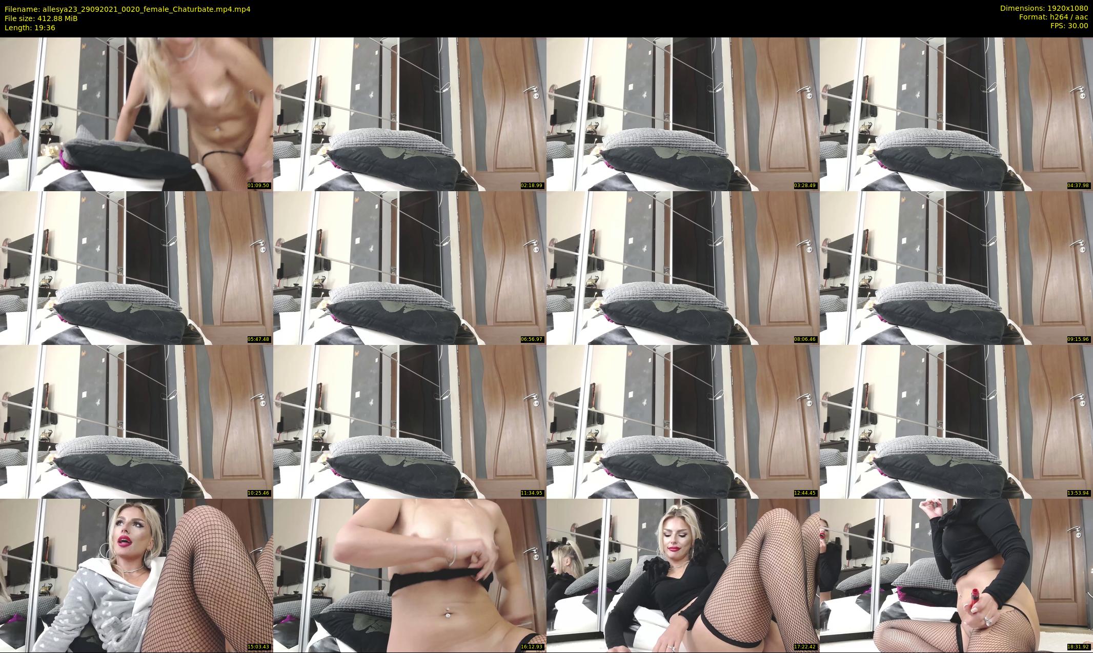allesya23 — 20 minute Chaturbate female cam show recording, 1080p, Sep 29, 2021