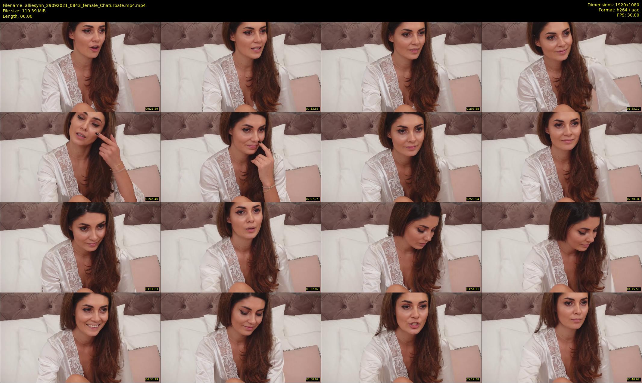 alliesynn — 6 minute Chaturbate female cam show recording, 1080p, Sep 29, 2021