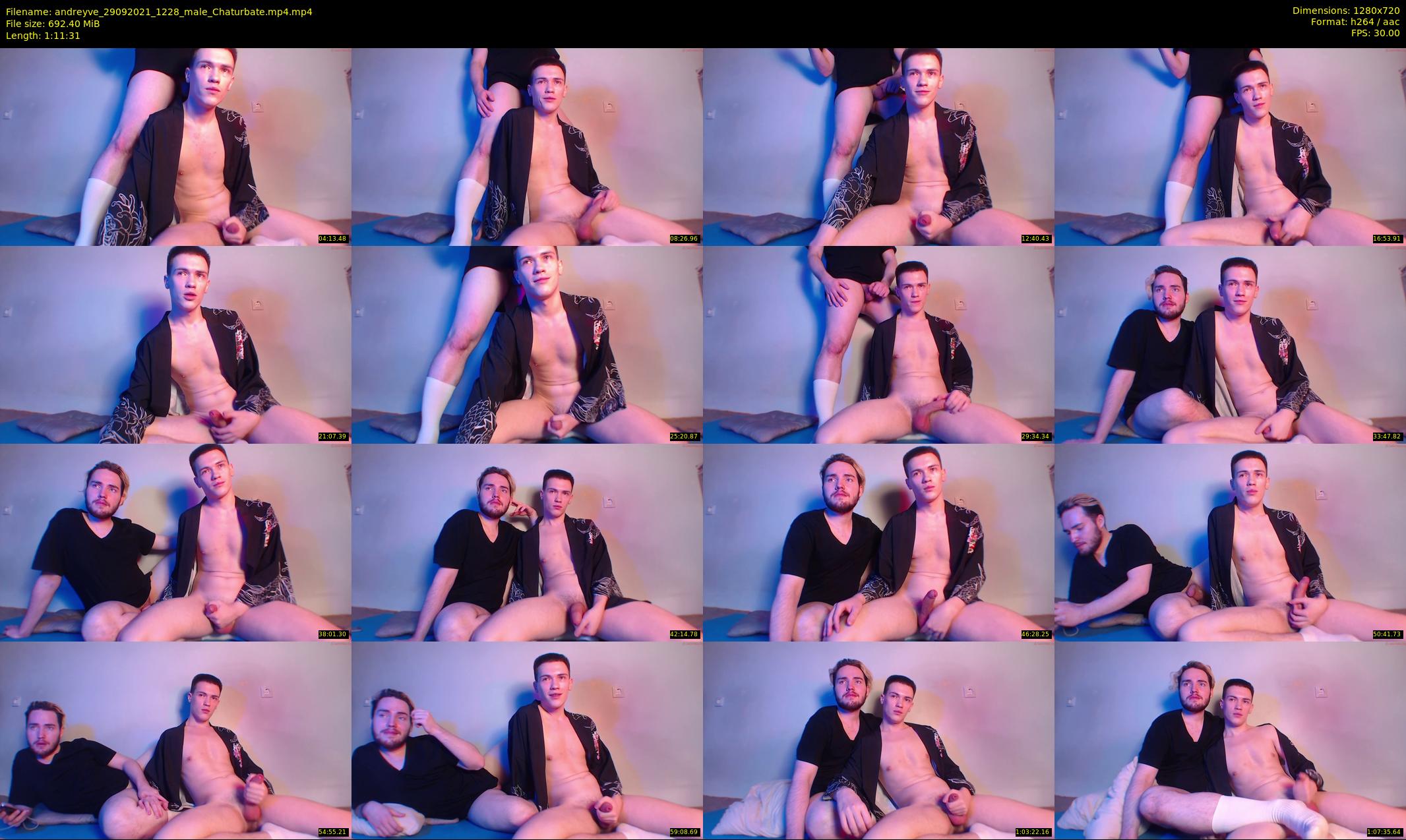 andreyve — 72 minute Chaturbate male cam show recording, 720p, Sep 29, 2021