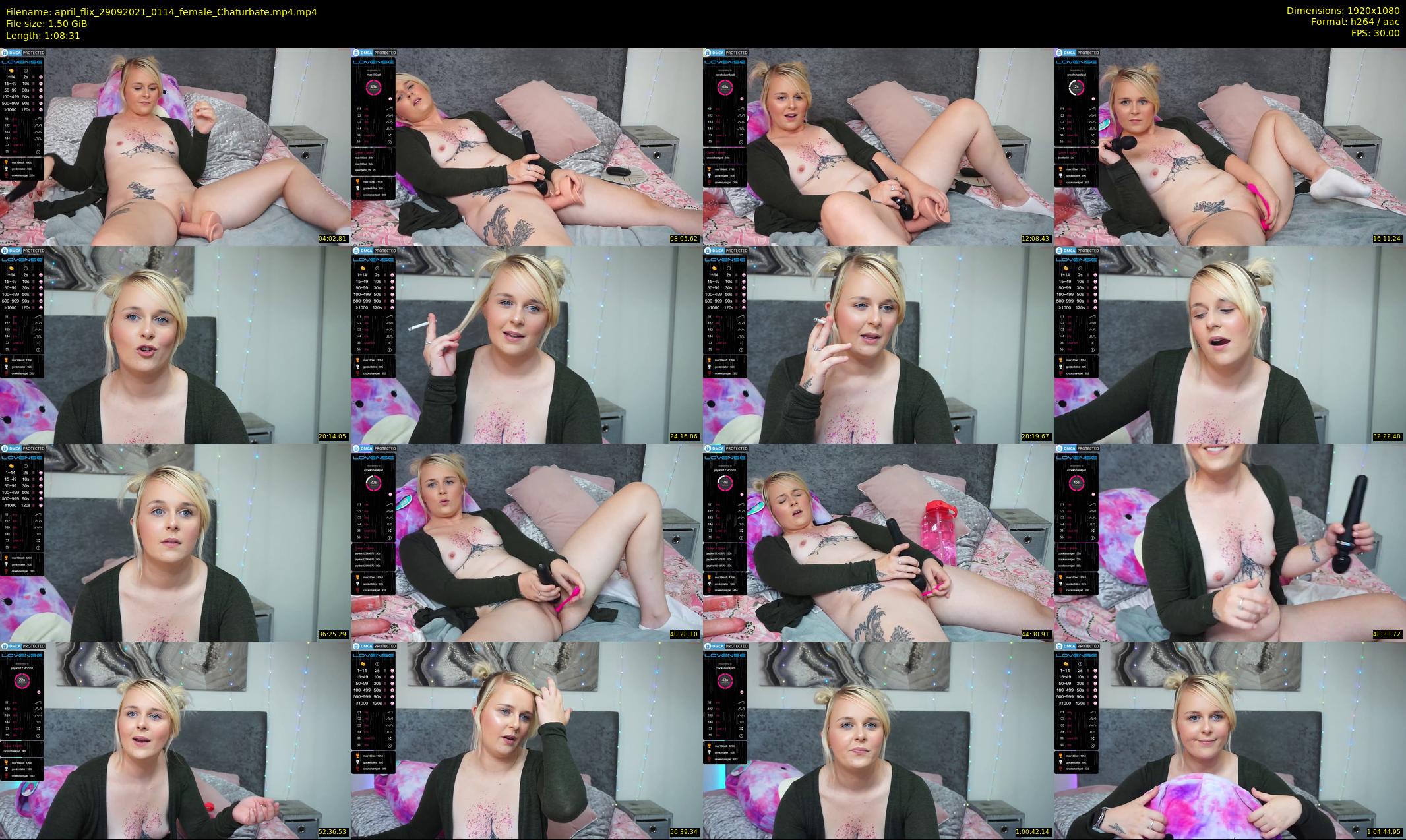 april_flix — 69 minute Chaturbate female cam show recording, 1080p, Sep 29, 2021