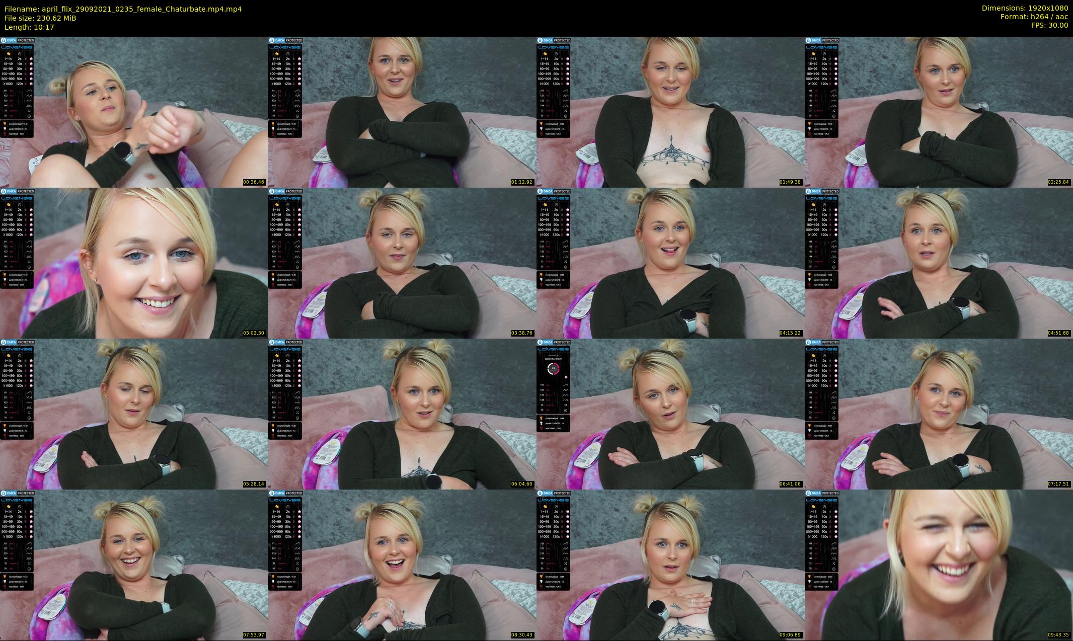 april_flix — 11 minute Chaturbate female cam show recording, 1080p, Sep 29, 2021