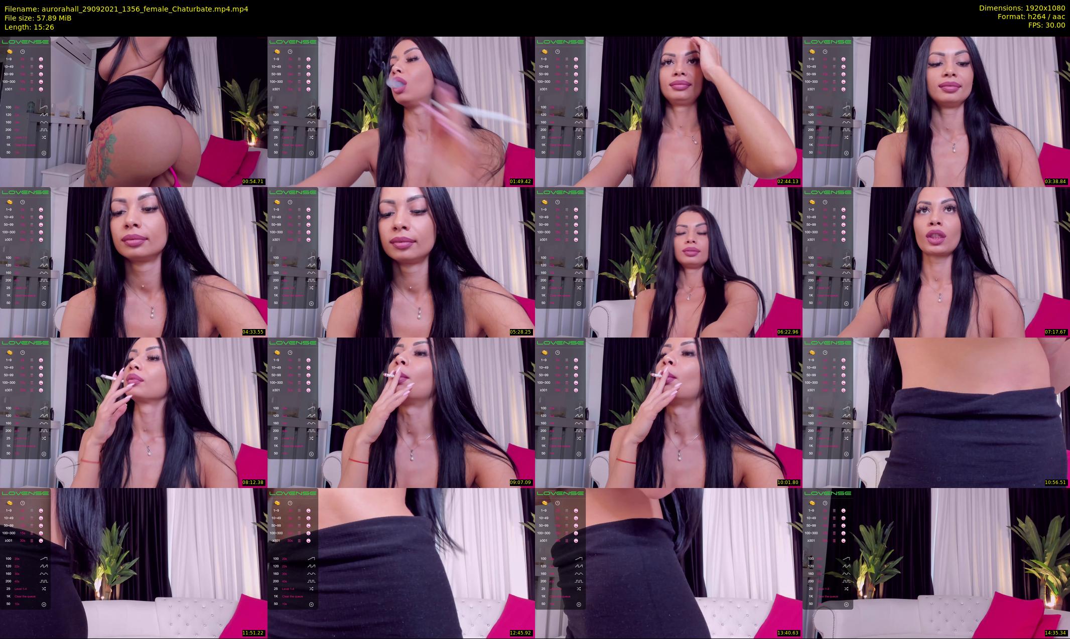 aurorahall — 16 minute Chaturbate female cam show recording, 1080p, Sep 29, 2021