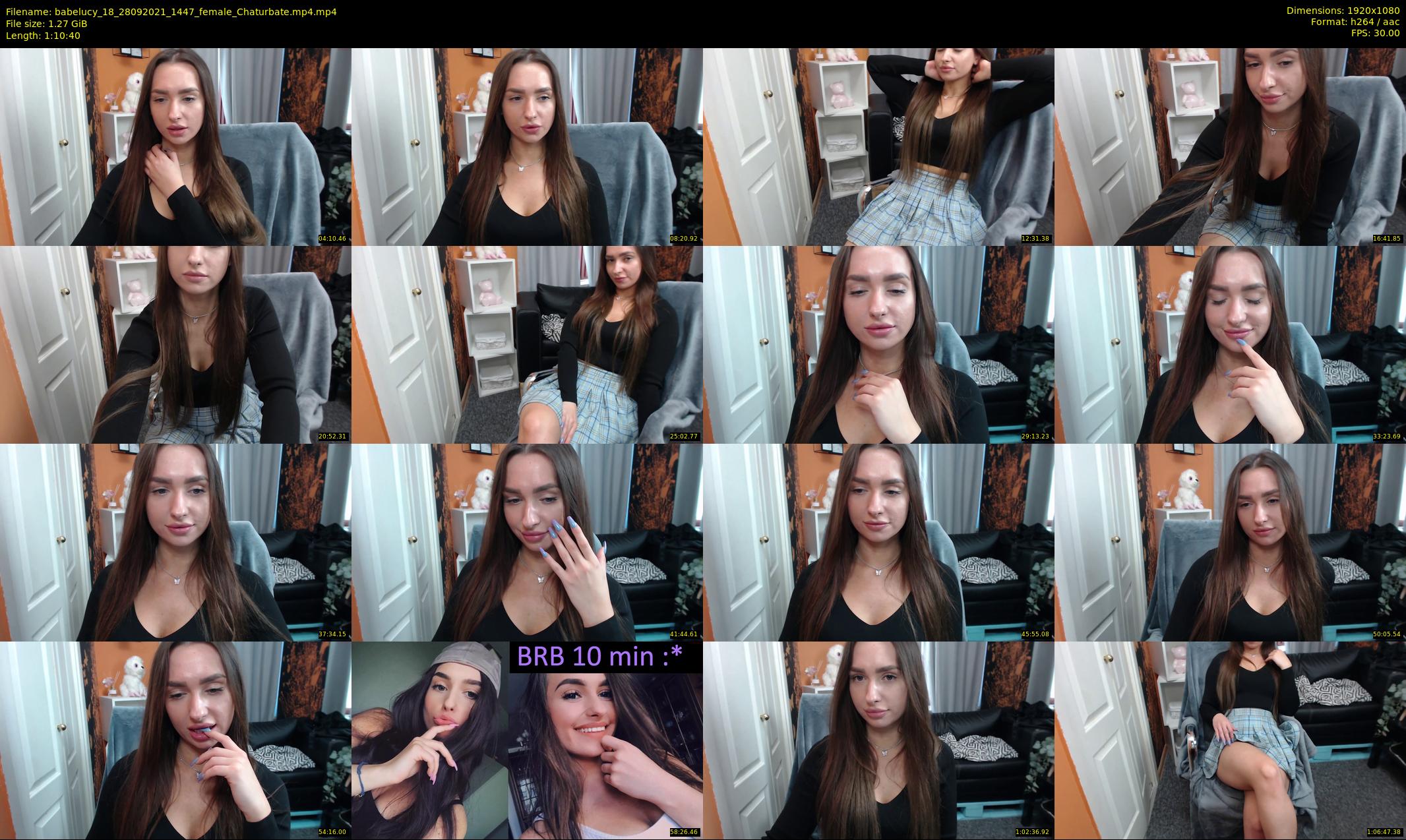babelucy_18 — 71 minute Chaturbate female cam show recording, 1080p, Sep 28, 2021
