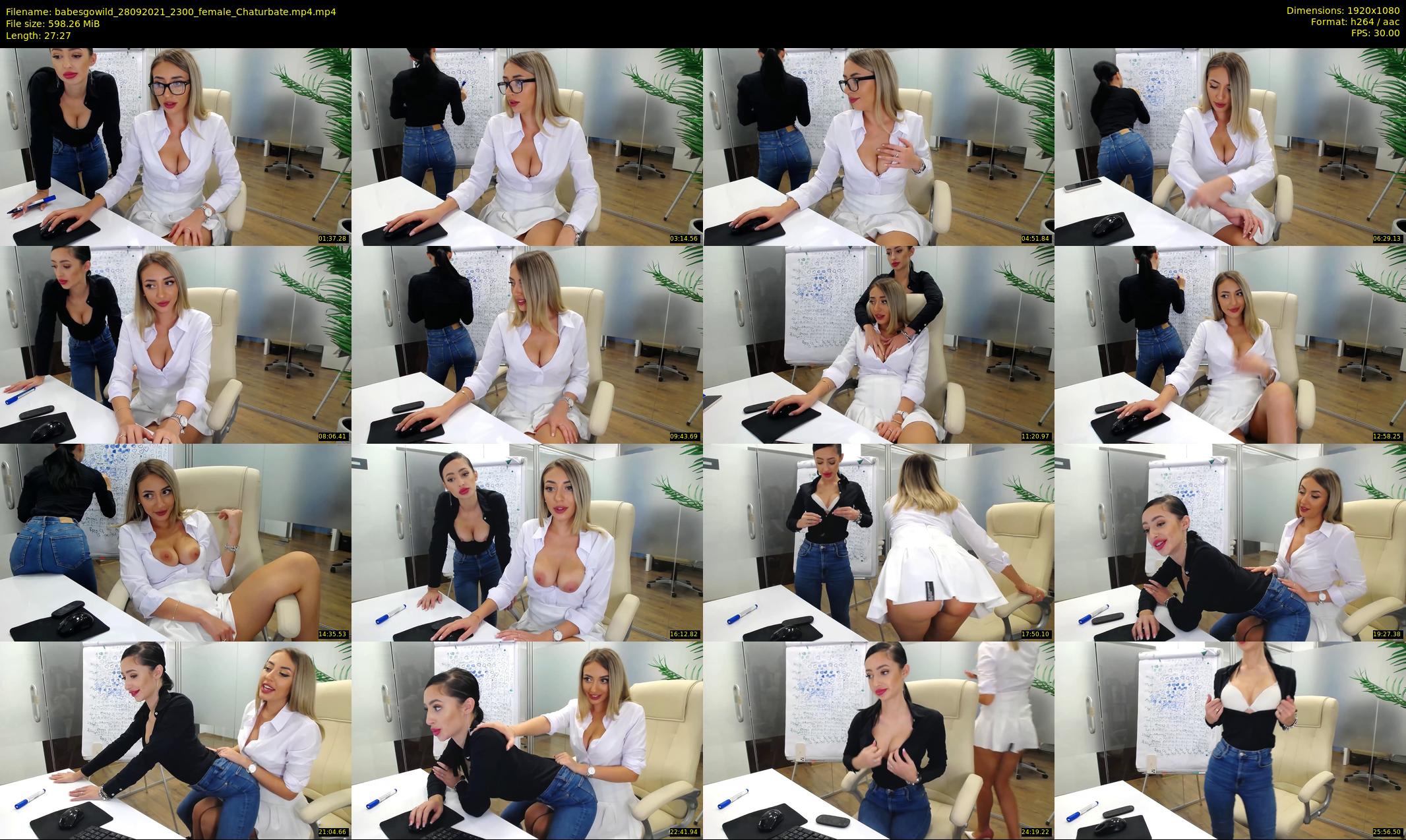 babesgowild — 28 minute Chaturbate couple cam show recording, 1080p, Sep 28, 2021