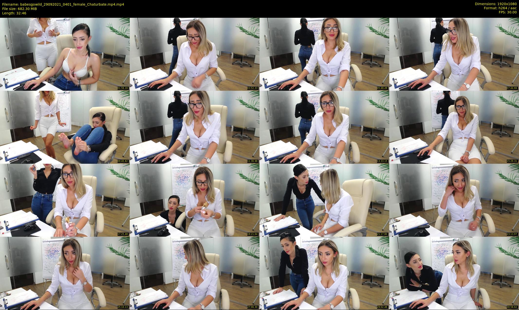 babesgowild — 33 minute Chaturbate couple cam show recording, 1080p, Sep 29, 2021