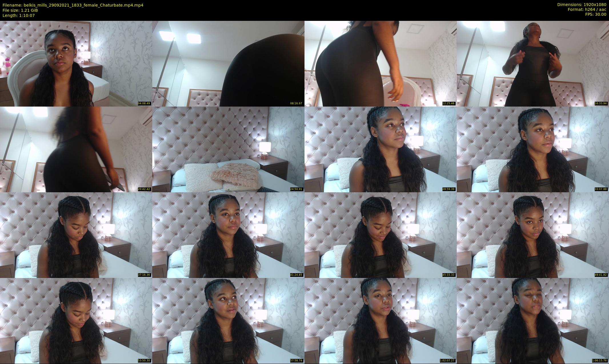 belkis_mills — 71 minute Chaturbate female cam show recording, 1080p, Sep 29, 2021