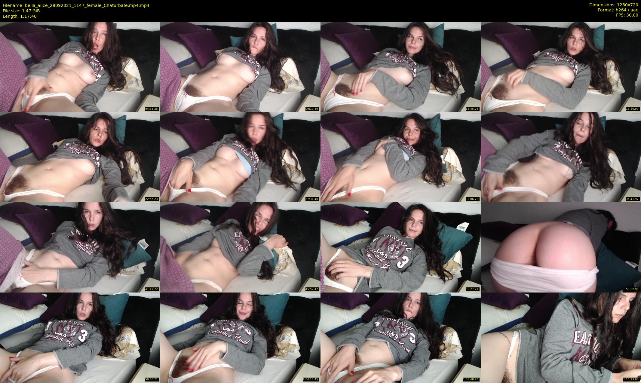 bella_alice — 78 minute Chaturbate female cam show recording, 720p, Sep 29, 2021