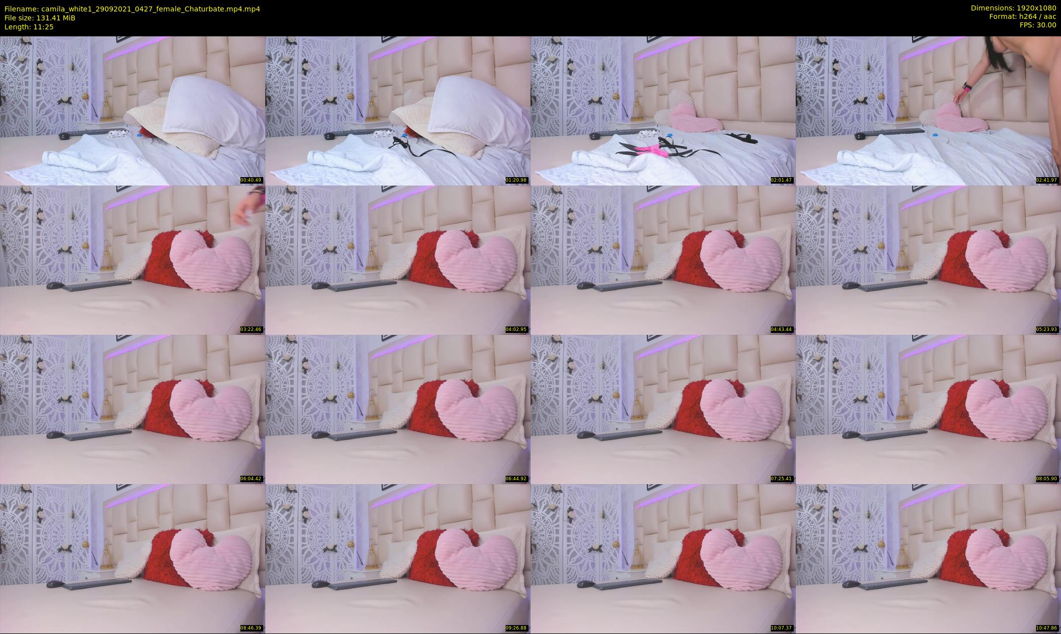 camila_white1 — 12 minute Chaturbate female cam show recording, 1080p, Sep 29, 2021