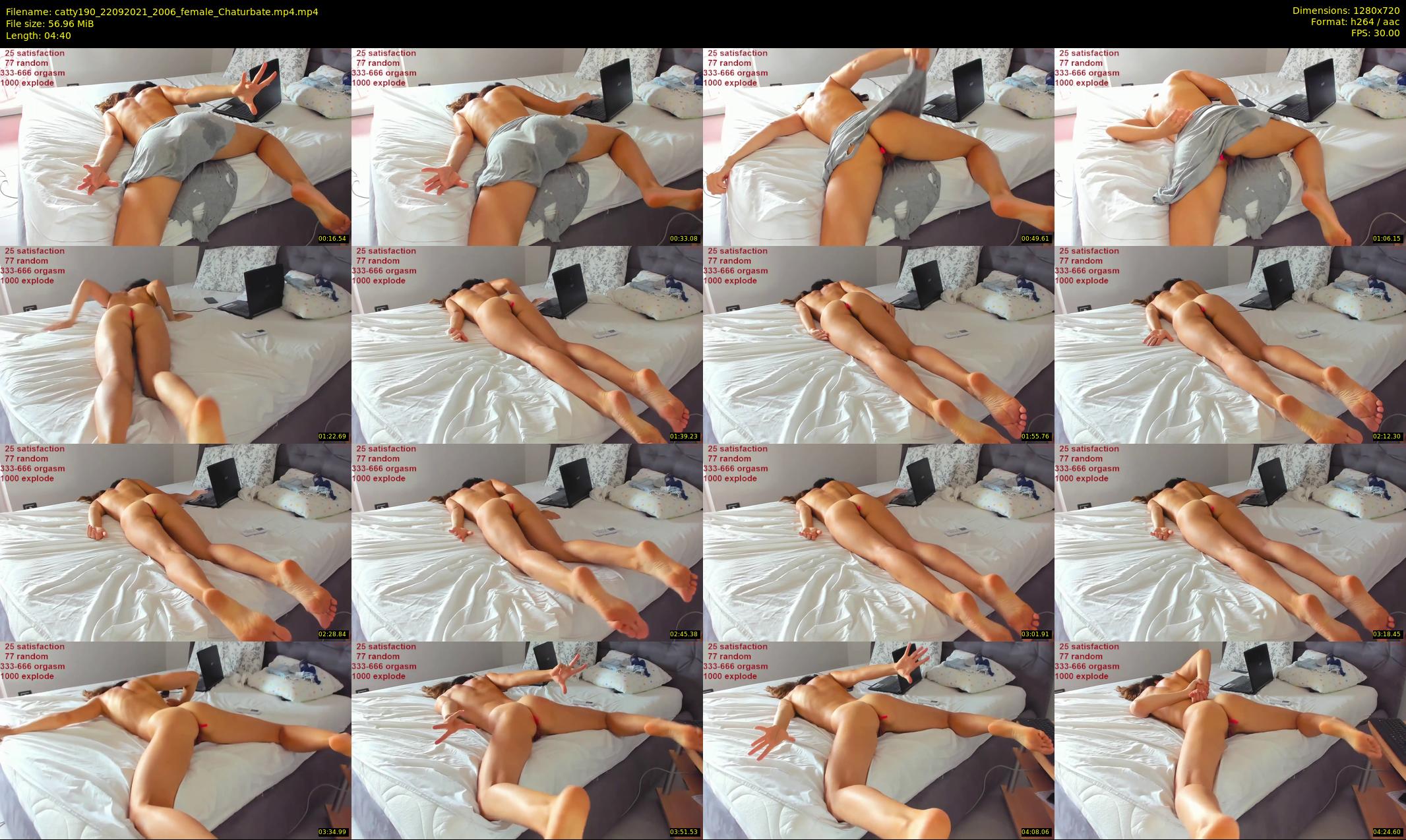catty190 — 5 minute Chaturbate female cam show recording, 720p, Sep 22, 2021