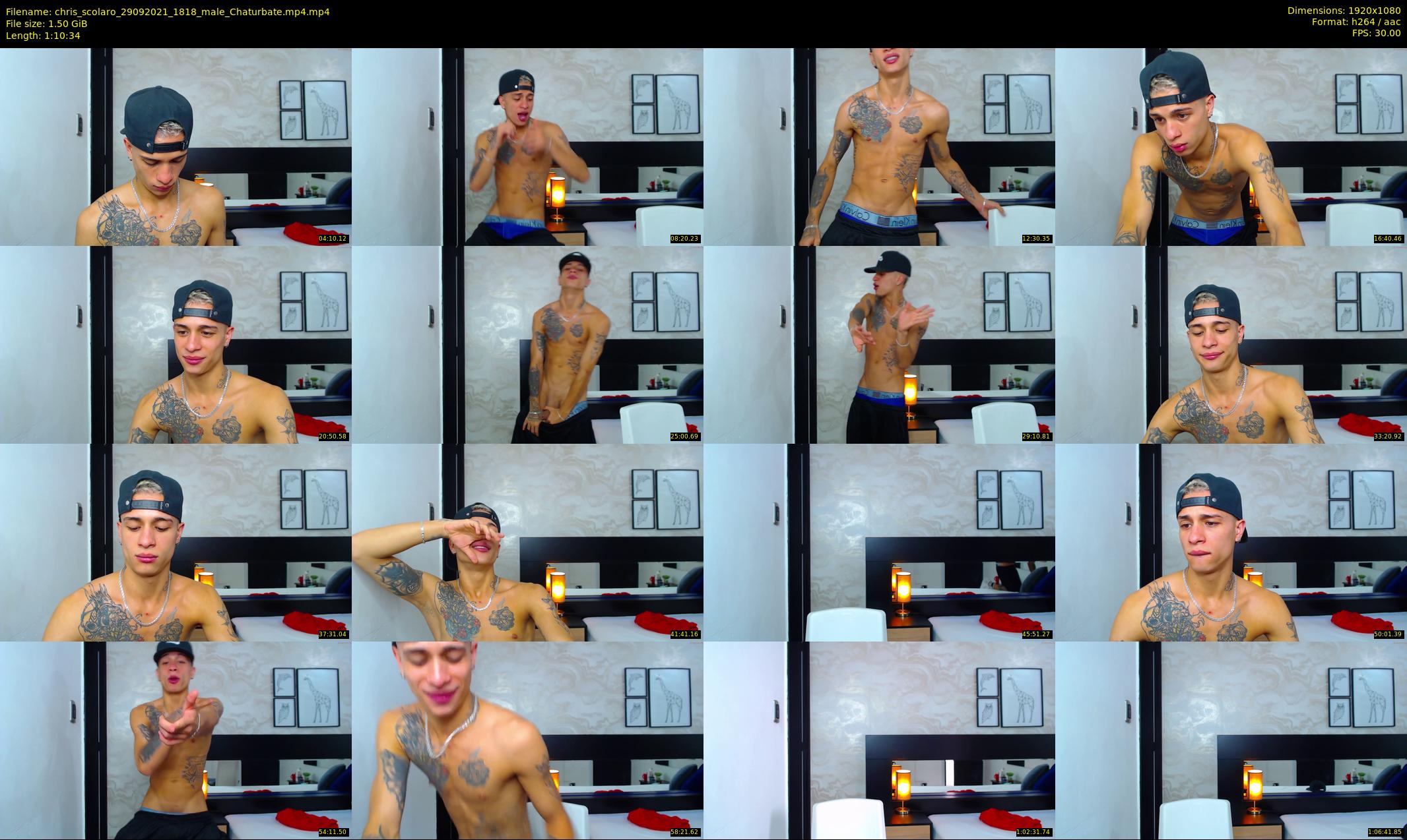 chris_scolaro — 71 minute Chaturbate male cam show recording, 1080p, Sep 29, 2021