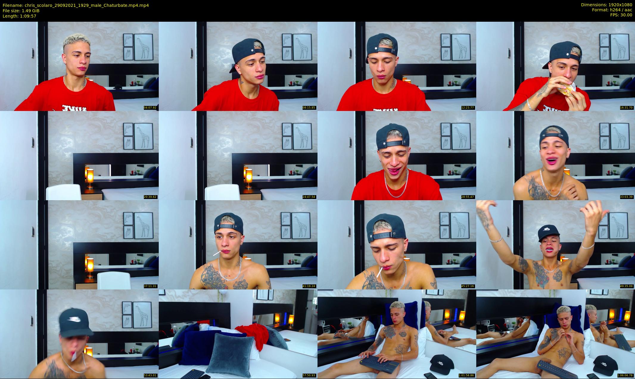 chris_scolaro — 70 minute Chaturbate male cam show recording, 1080p, Sep 29, 2021