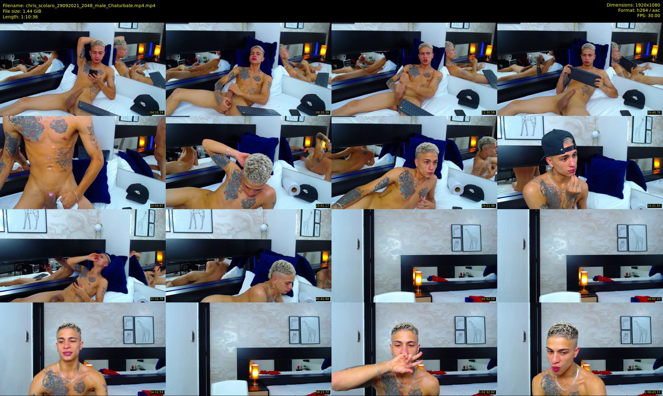 chris_scolaro — 71 minute Chaturbate male cam show recording, 1080p, Sep 29, 2021