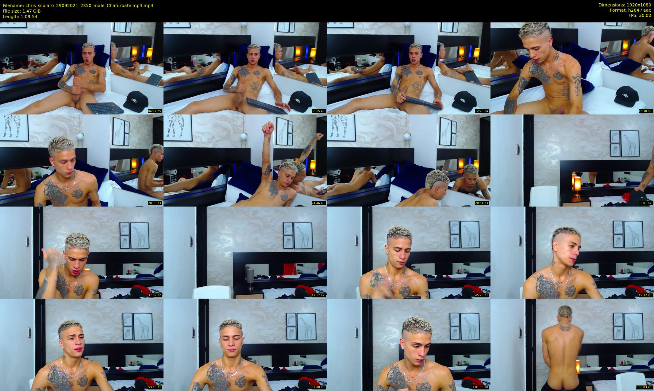 chris_scolaro — 70 minute Chaturbate male cam show recording, 1080p, Sep 29, 2021