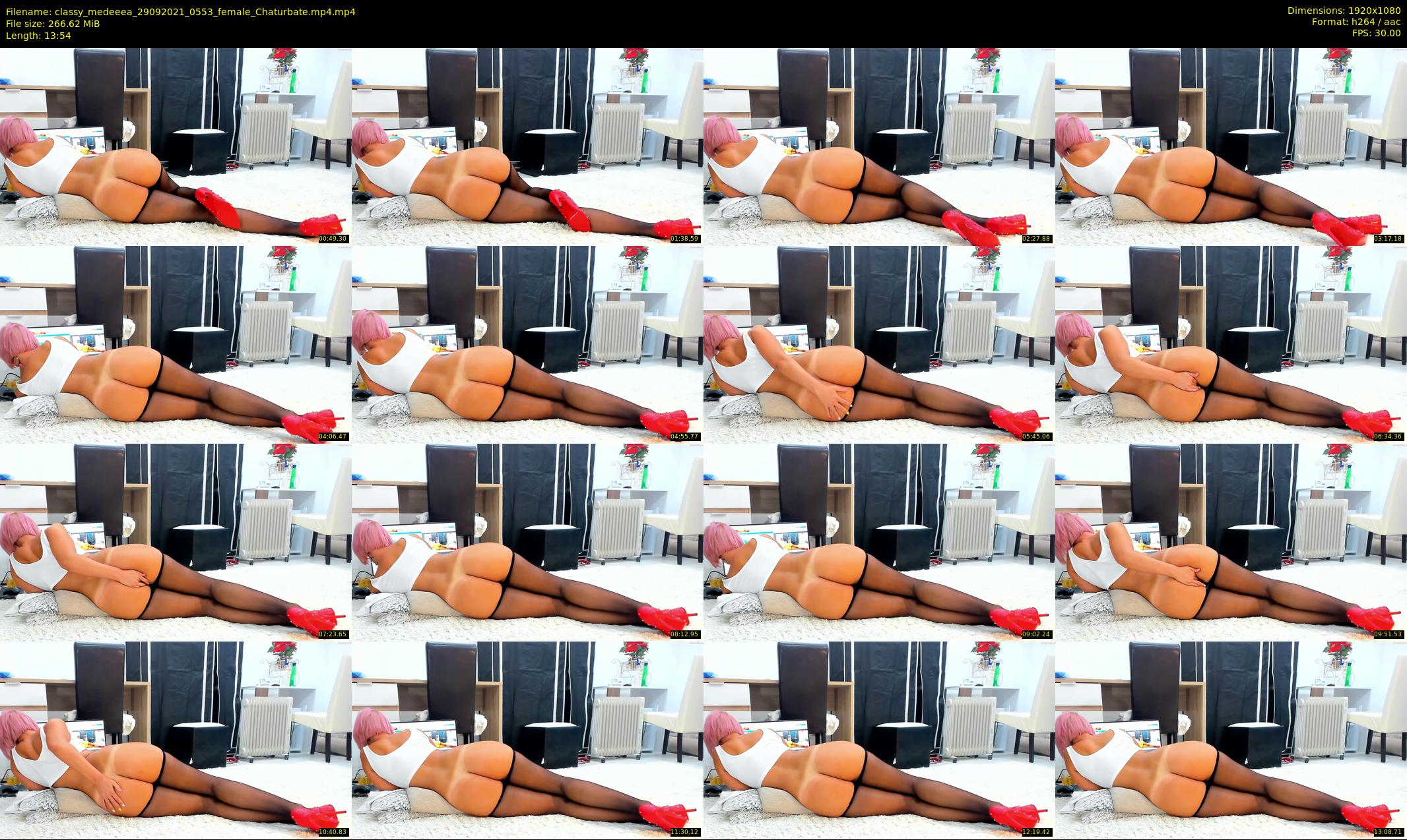 classy_medeeea — 14 minute Chaturbate female cam show recording, 1080p, Sep 29, 2021