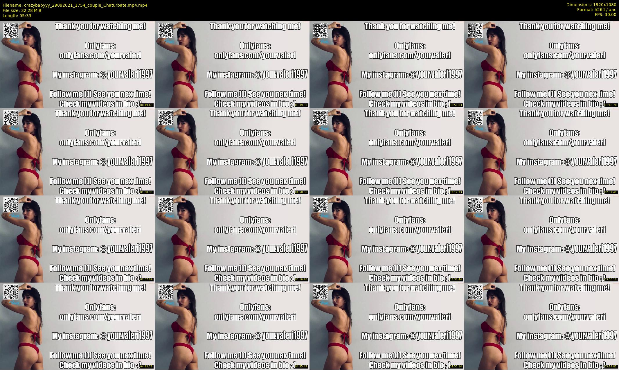 crazybabyyy — 6 minute Chaturbate couple cam show recording, 1080p, Sep 29, 2021