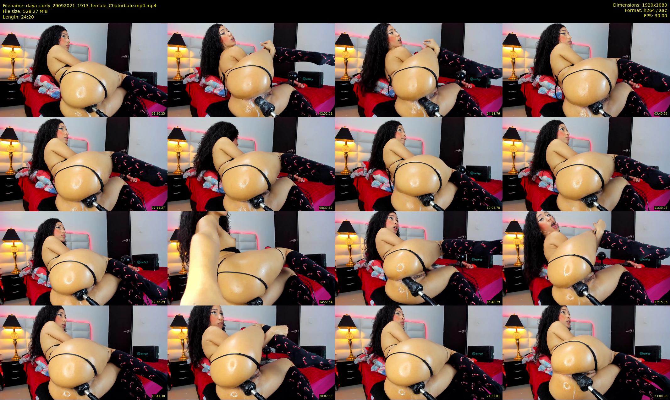 daya_curly — 25 minute Chaturbate female cam show recording, 1080p, Sep 29, 2021
