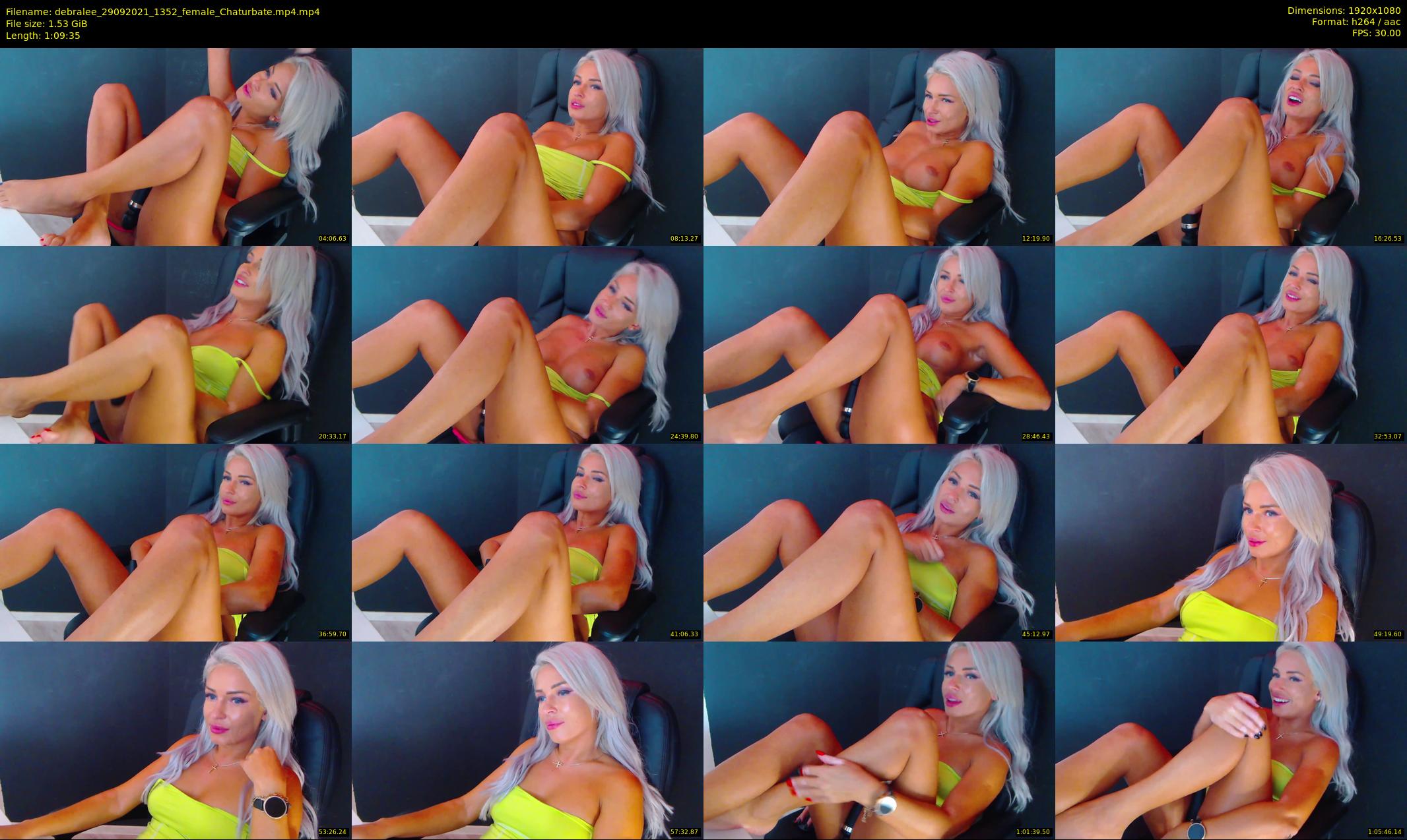 debralee — 70 minute Chaturbate female cam show recording, 1080p, Sep 29, 2021